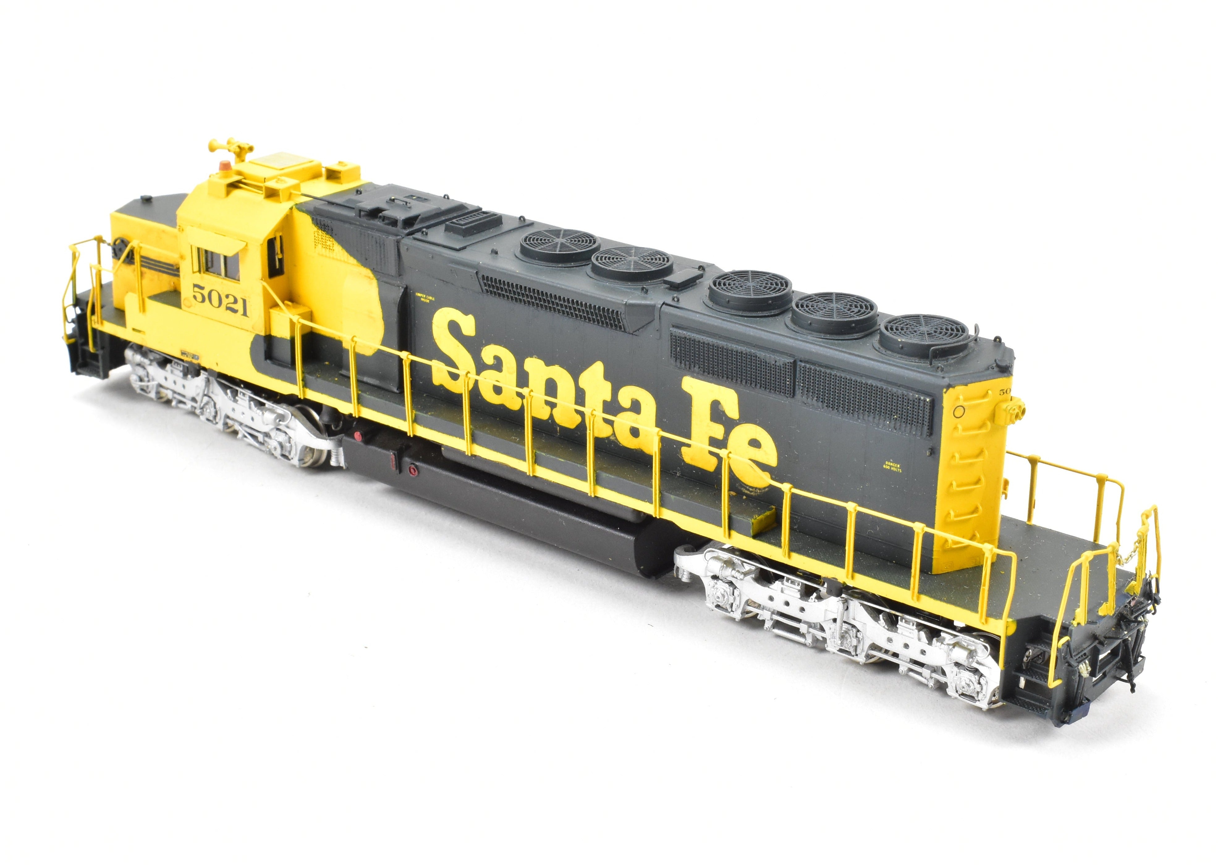 HO Scale Brass ATSF - Santa Fe EMD SD40 - 2 with 116 - Inch Snoot Nose by Overland Models
