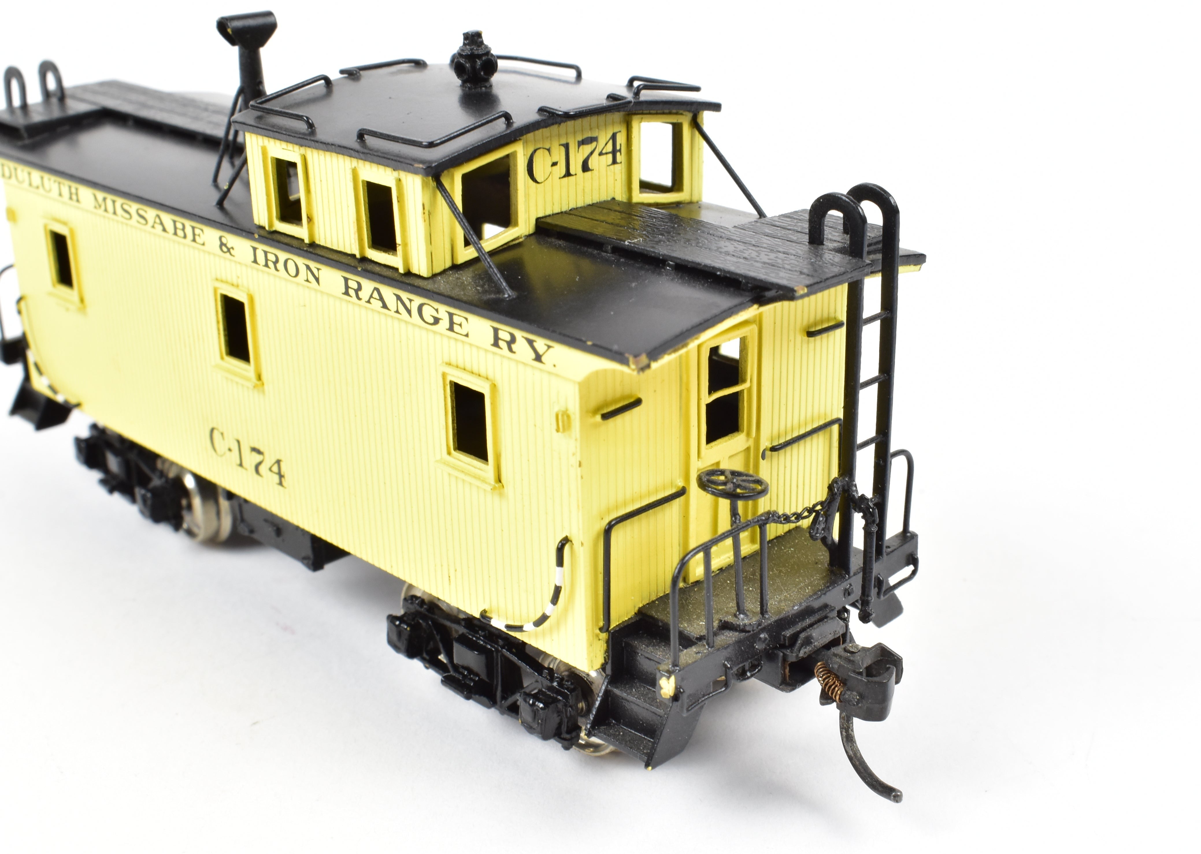 HO Scale Brass Duluth Missabe & Iron Range Wood Caboose FP #C-174 by SKI