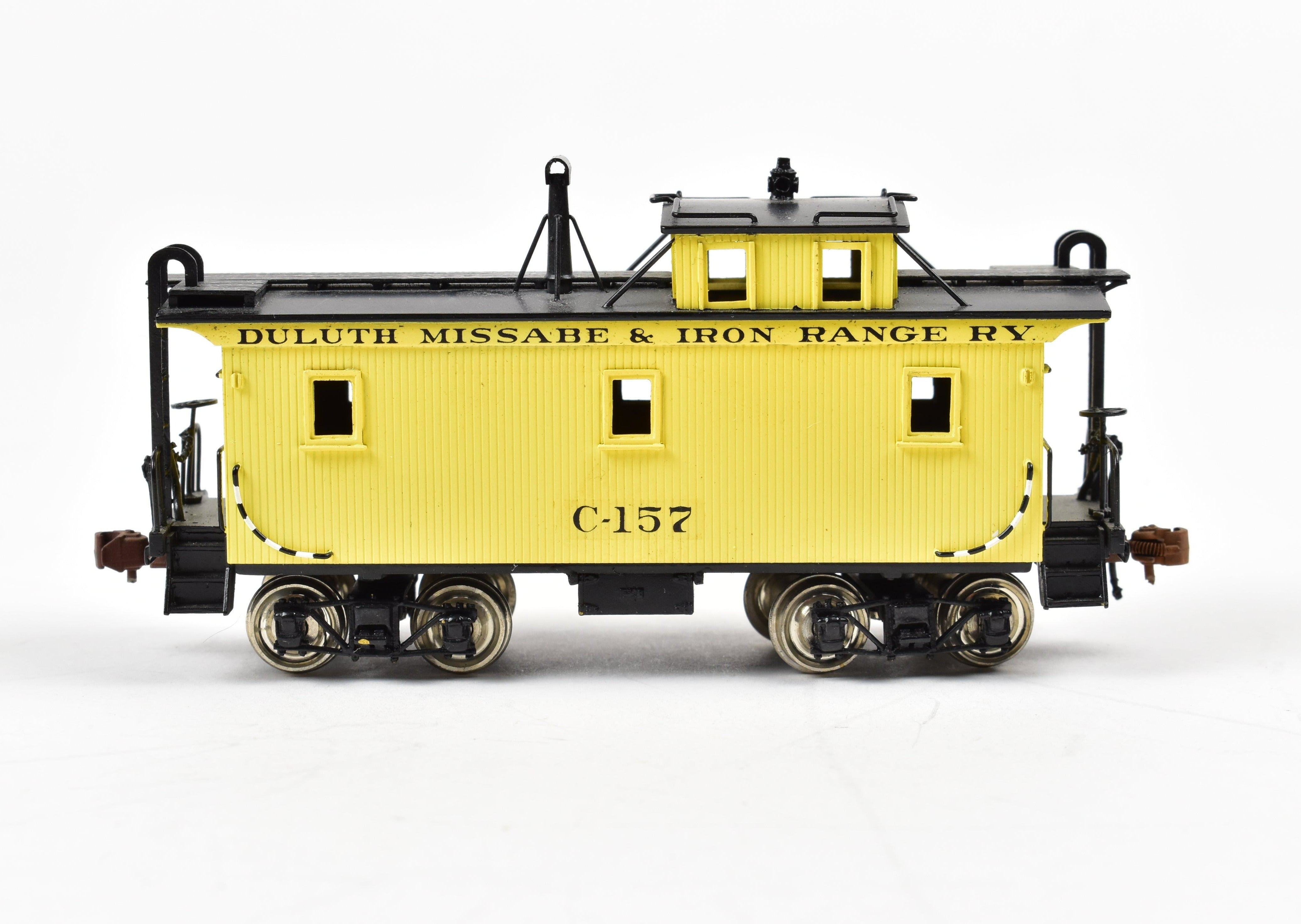 HO Scale Brass SKI Duluth Missabe & Iron Range Wood Caboose FP Model C-157