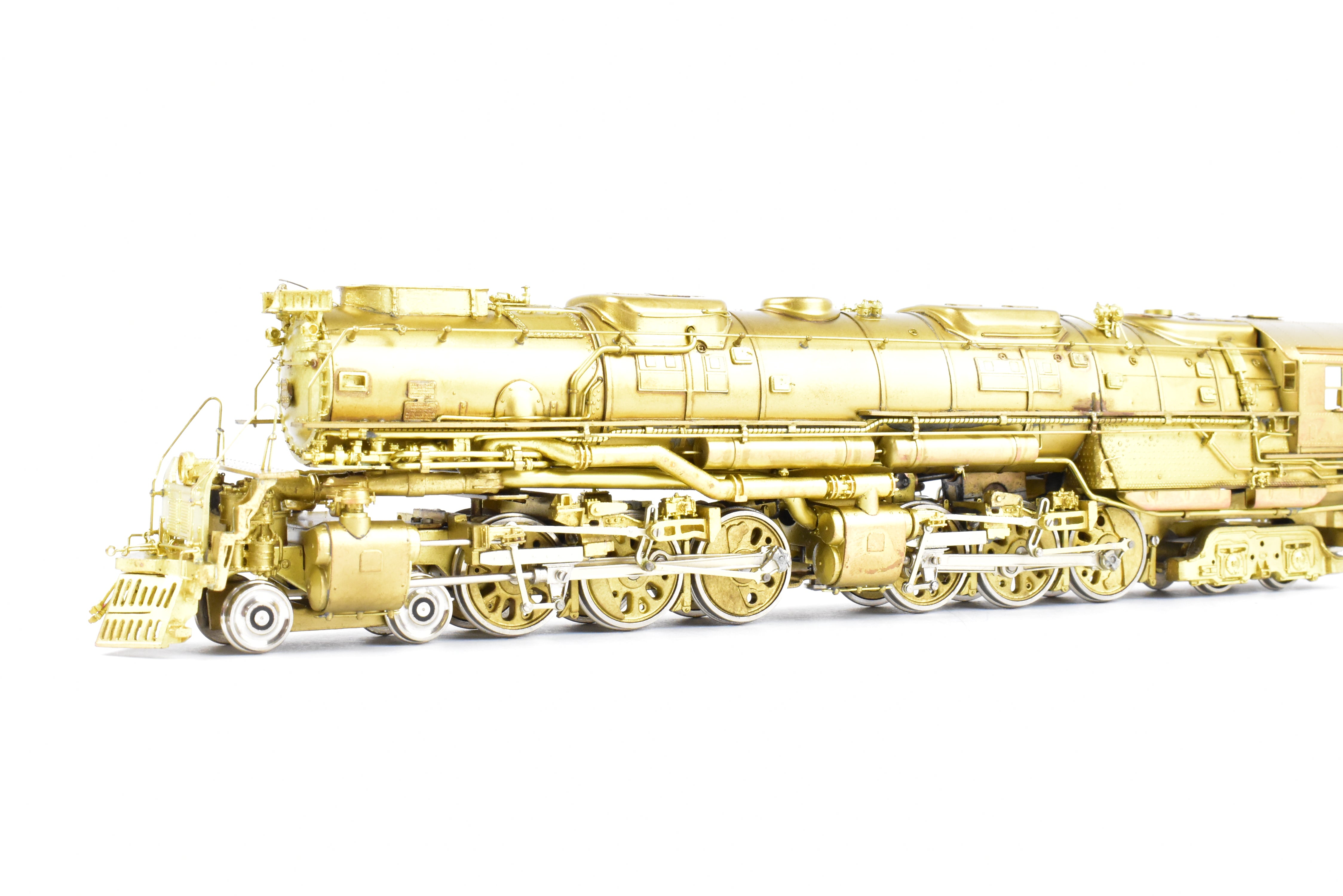 HO Scale Brass Key Imports Union Pacific 4-6-6-4 3985 Challenger Steam Locomotive Coal Tender Version Classic Model Series