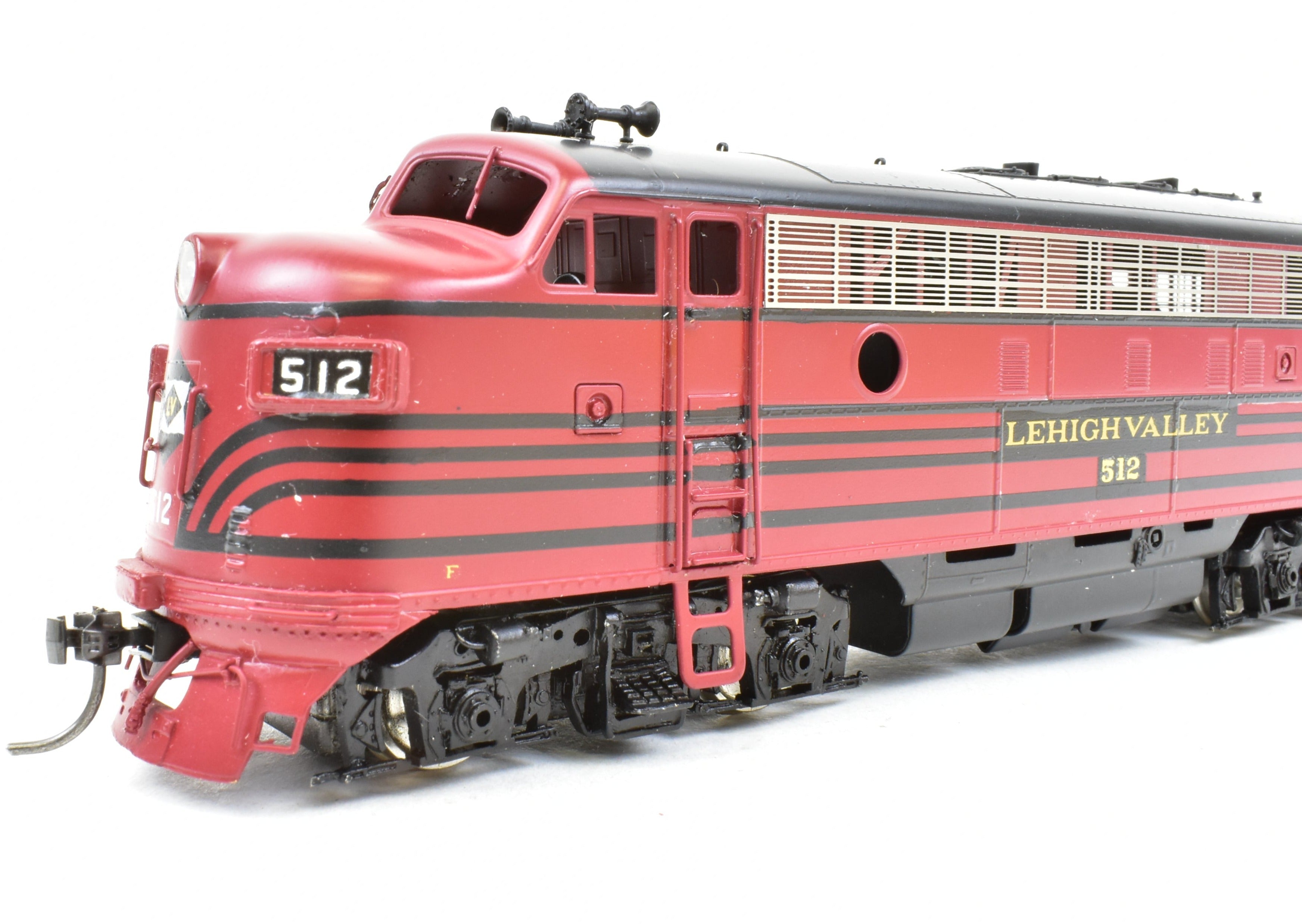 HO Scale Brass Oriental Limited Lehigh Valley EMD F3A Phase IV Factory-Painted Locomotive #512