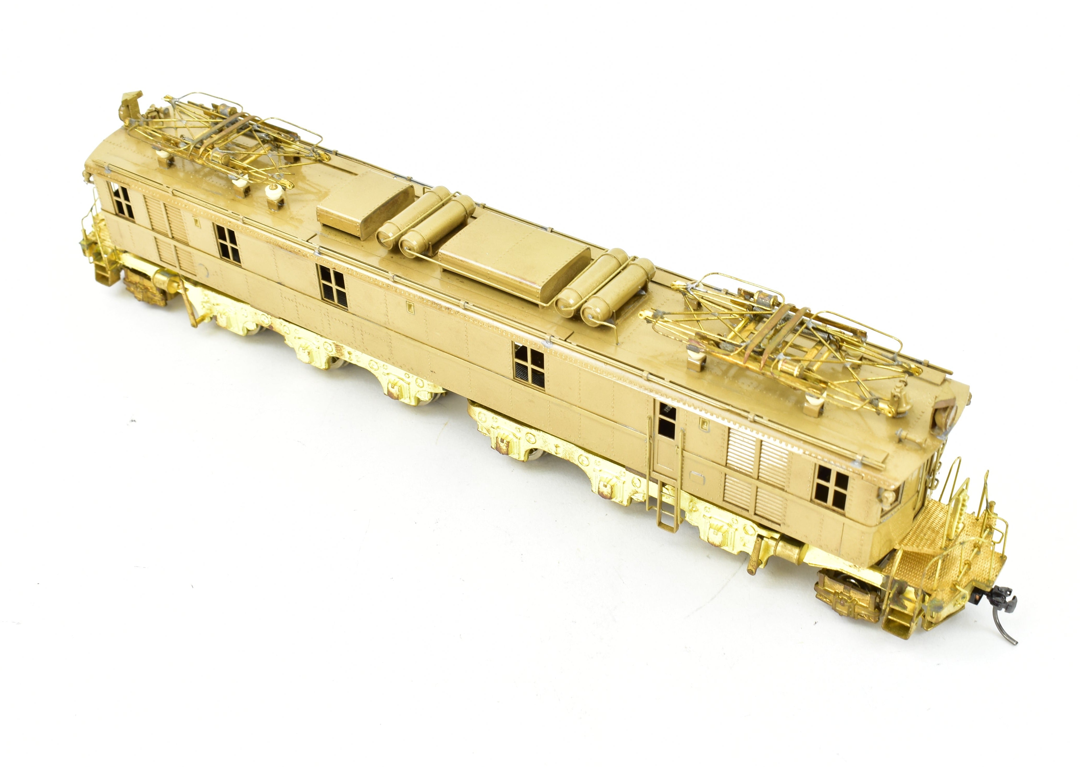 HO Scale Great Northern Y-1 Electric Locomotive by Brass Max Gray in Gray Color