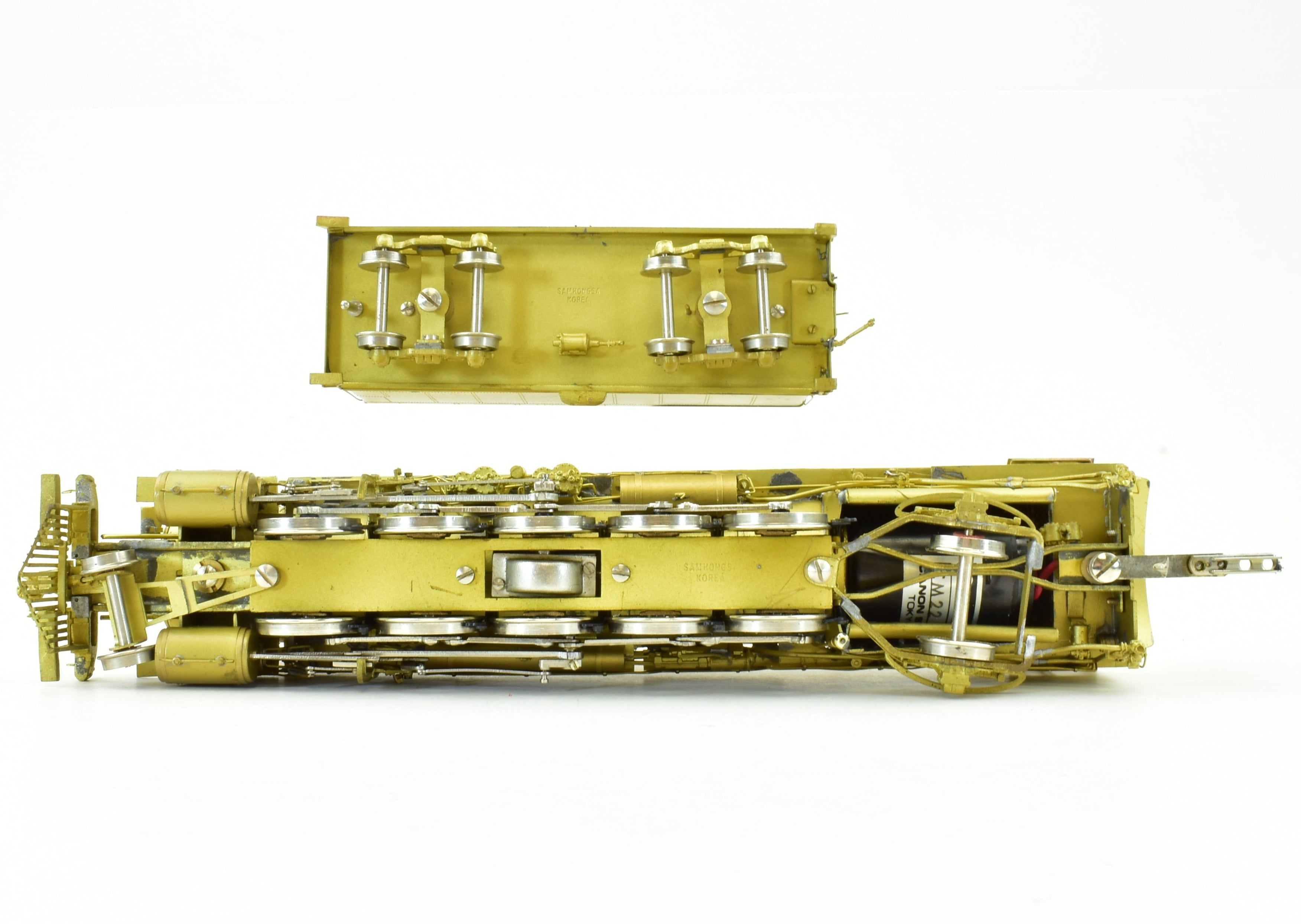 HO Scale Brass Model Train - Sunset Models Missouri Pacific 2-10-2 Locomotive Replica