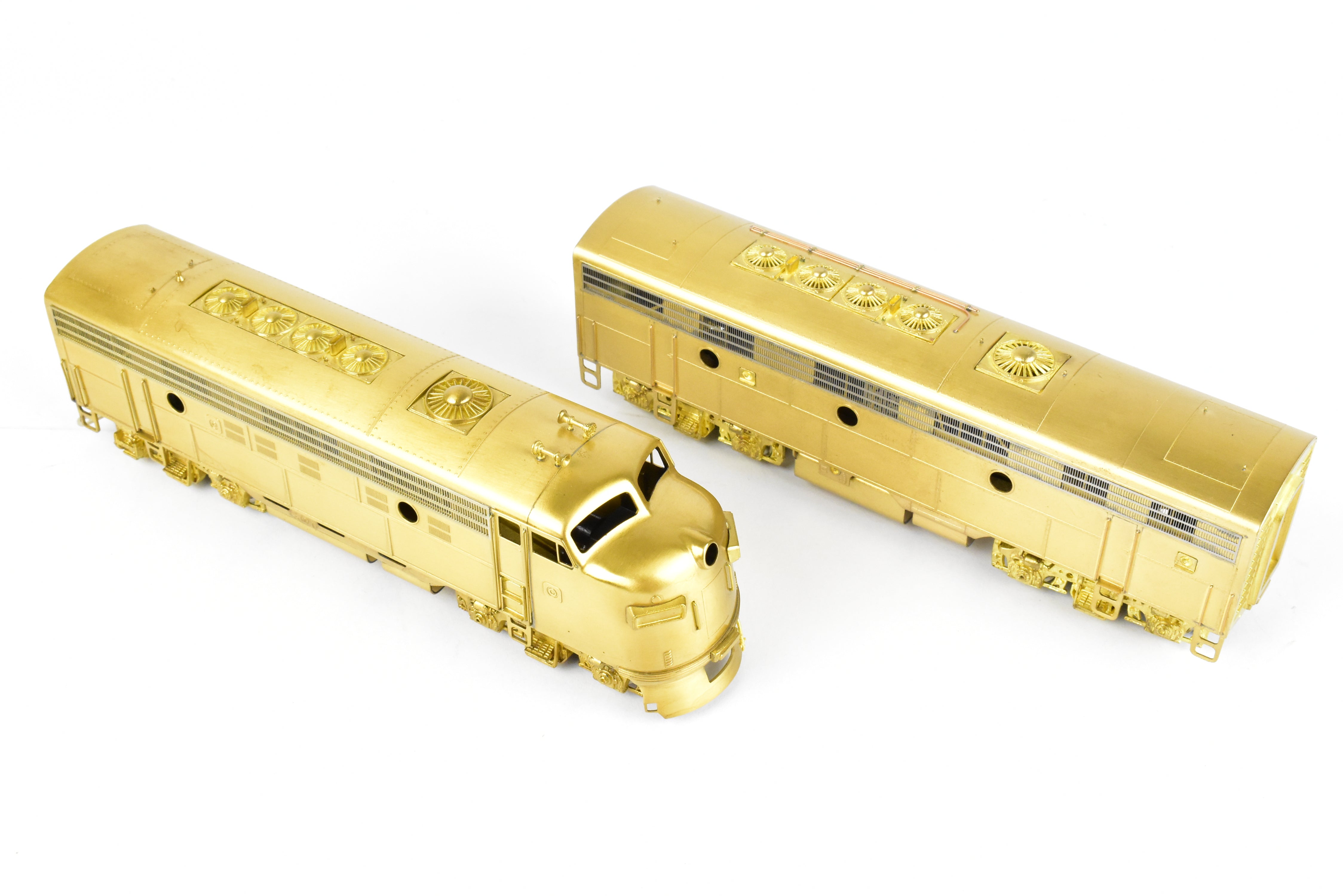 HO Scale Brass Oriental Limited EMD F9 A/B/A Set, 1750 HP Each Unit
