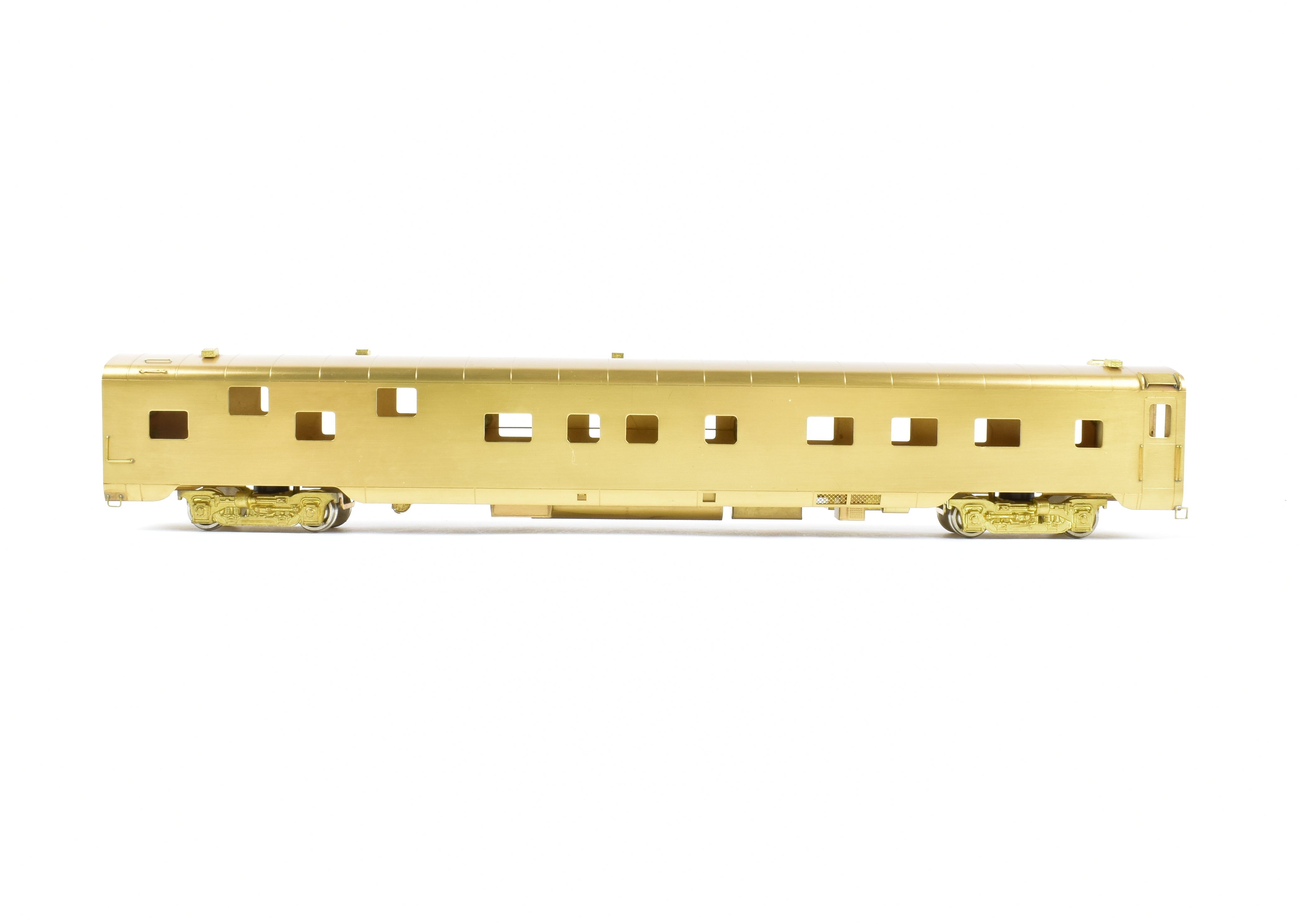HO Scale Brass Model Train - Oriental Limited NP - Northern Pacific North Coast Limited Sleeper Car #350 with Skirts
