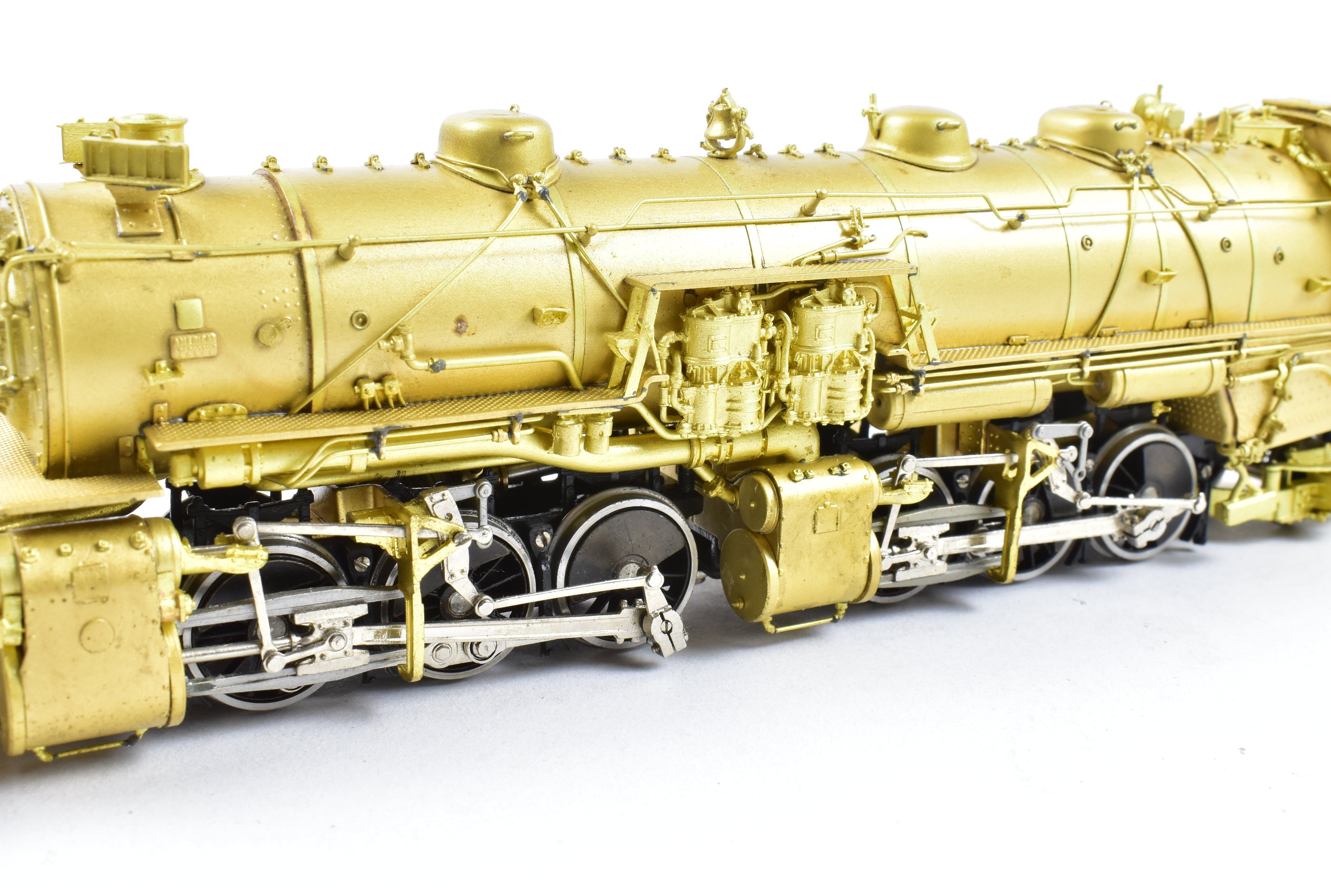 HO Scale Brass Nickel Plate Products - Southern Pacific 2-6-6-2 MM-3 Model Train with Nickel Plating