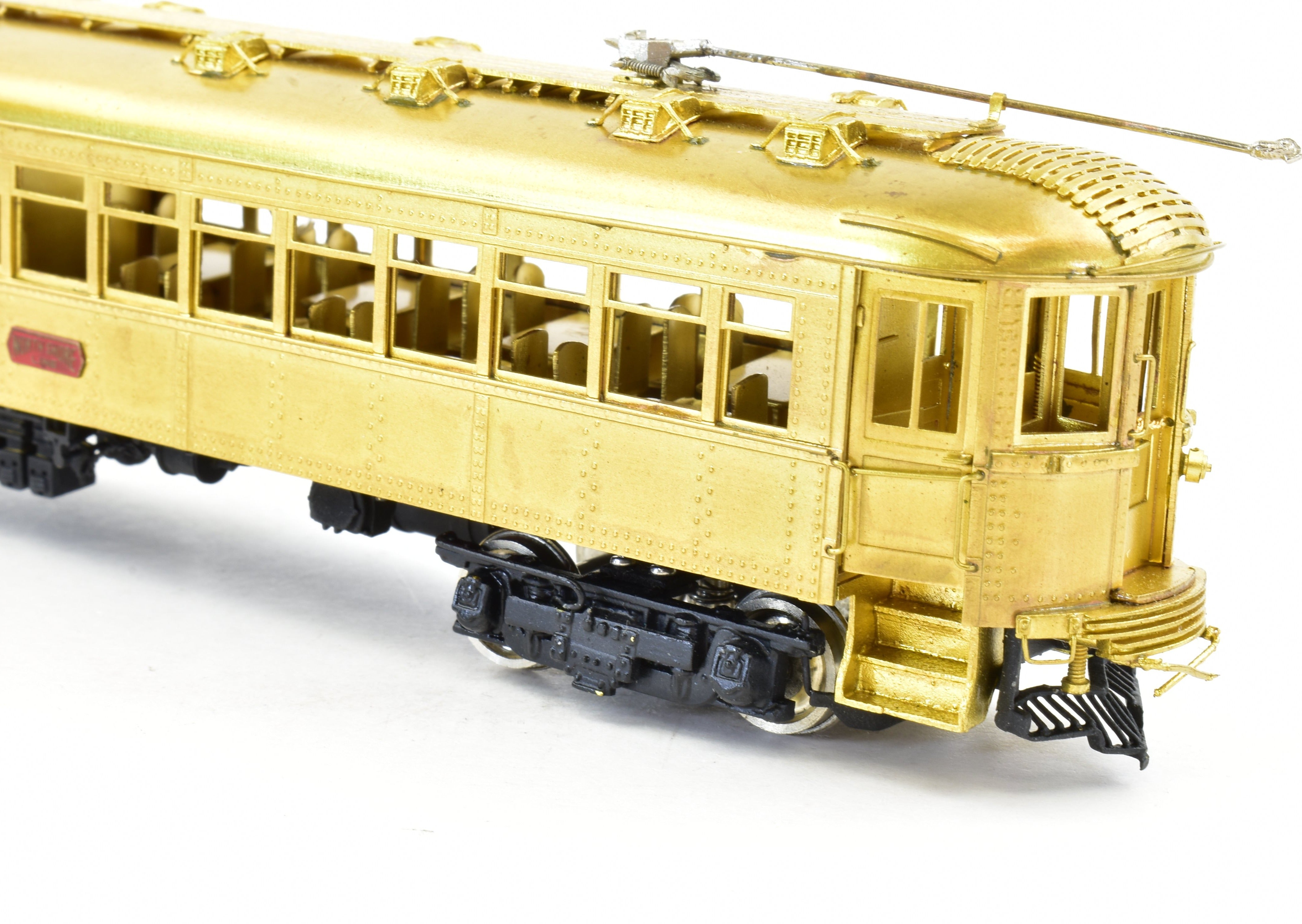 1980s Jin Hueng-built HO Brass Nickel Plate NSL Interurban Dining Car Model