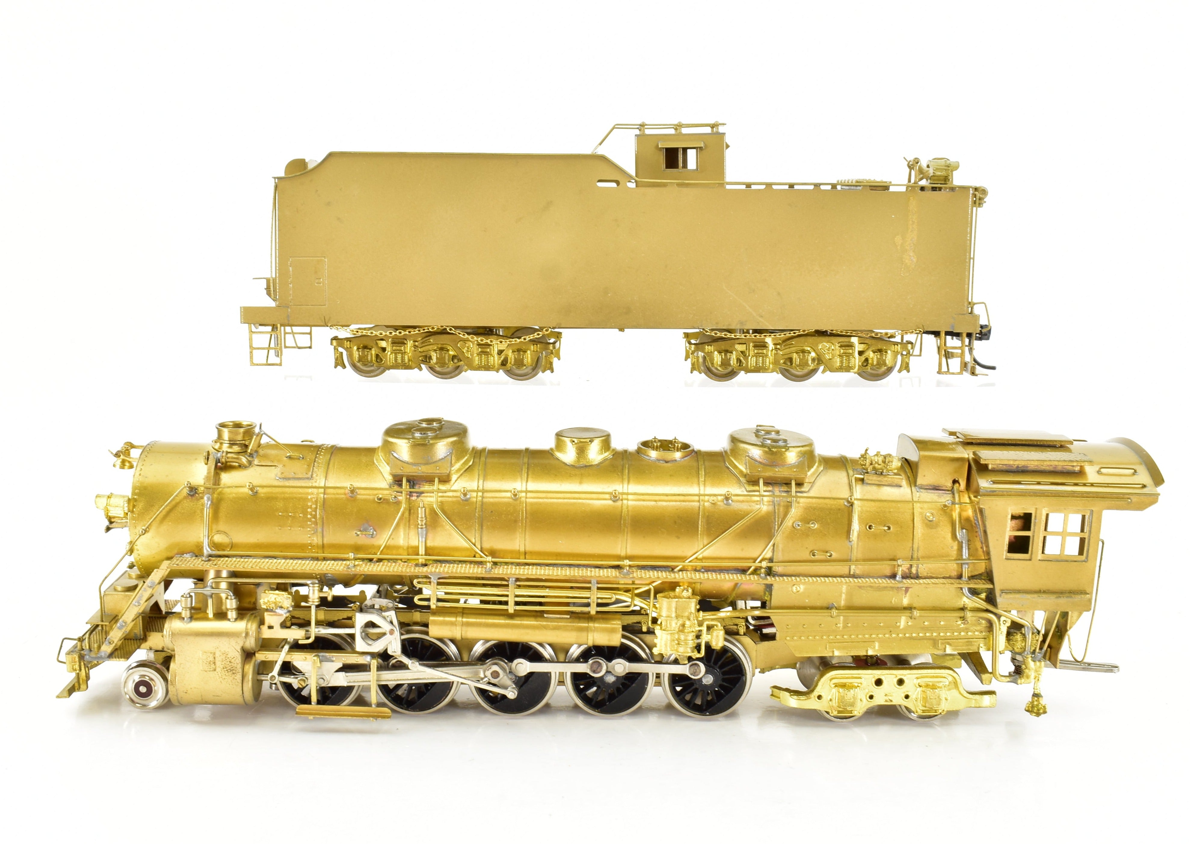 HO Scale Brass LMB Models Train Set - Duluth Missabe & Iron Range 2-10-4 E-4 Texas Type Locomotive Model
