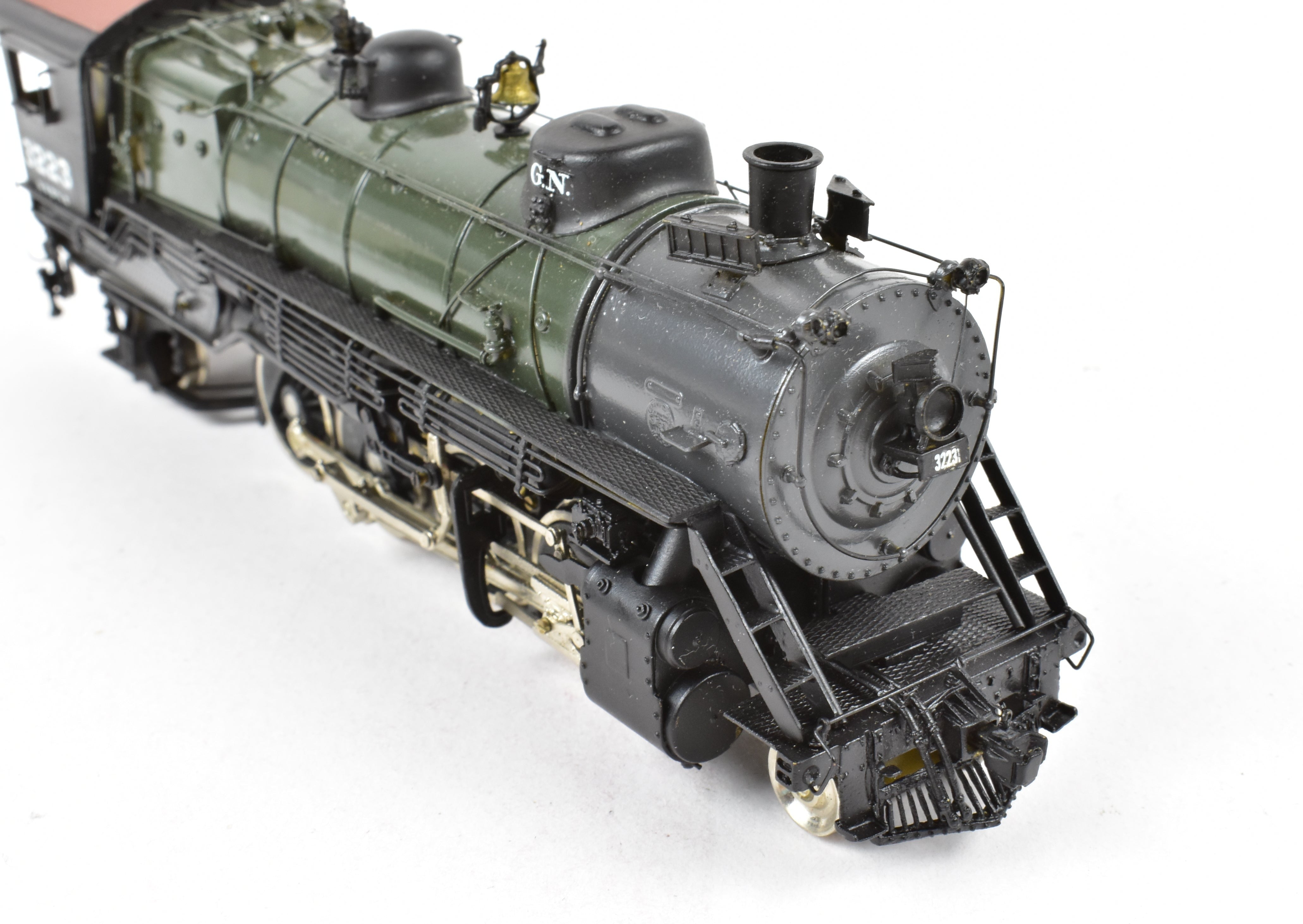 HO Scale Brass Sunset Models Great Northern 2-8-2 Class O-4 Custom Painted Model Train