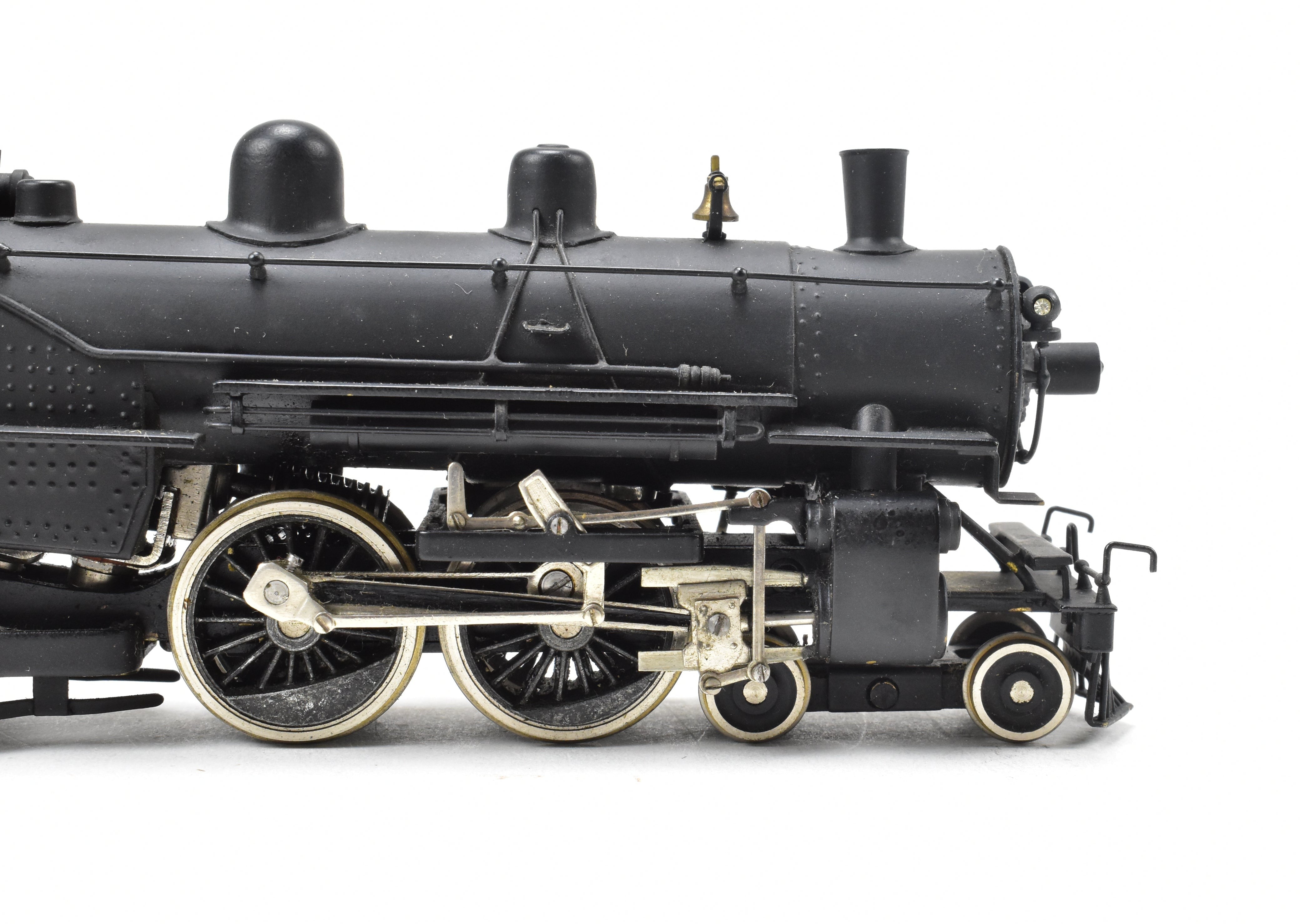 High - Quality HO Scale Brass Pacific Fast Mail (PFM) Model - Tenshodo Chicago & Northwestern Class D 4 - 4 - 2 Atlantic Steam Locomotive, Factory - Painted, No. 128
