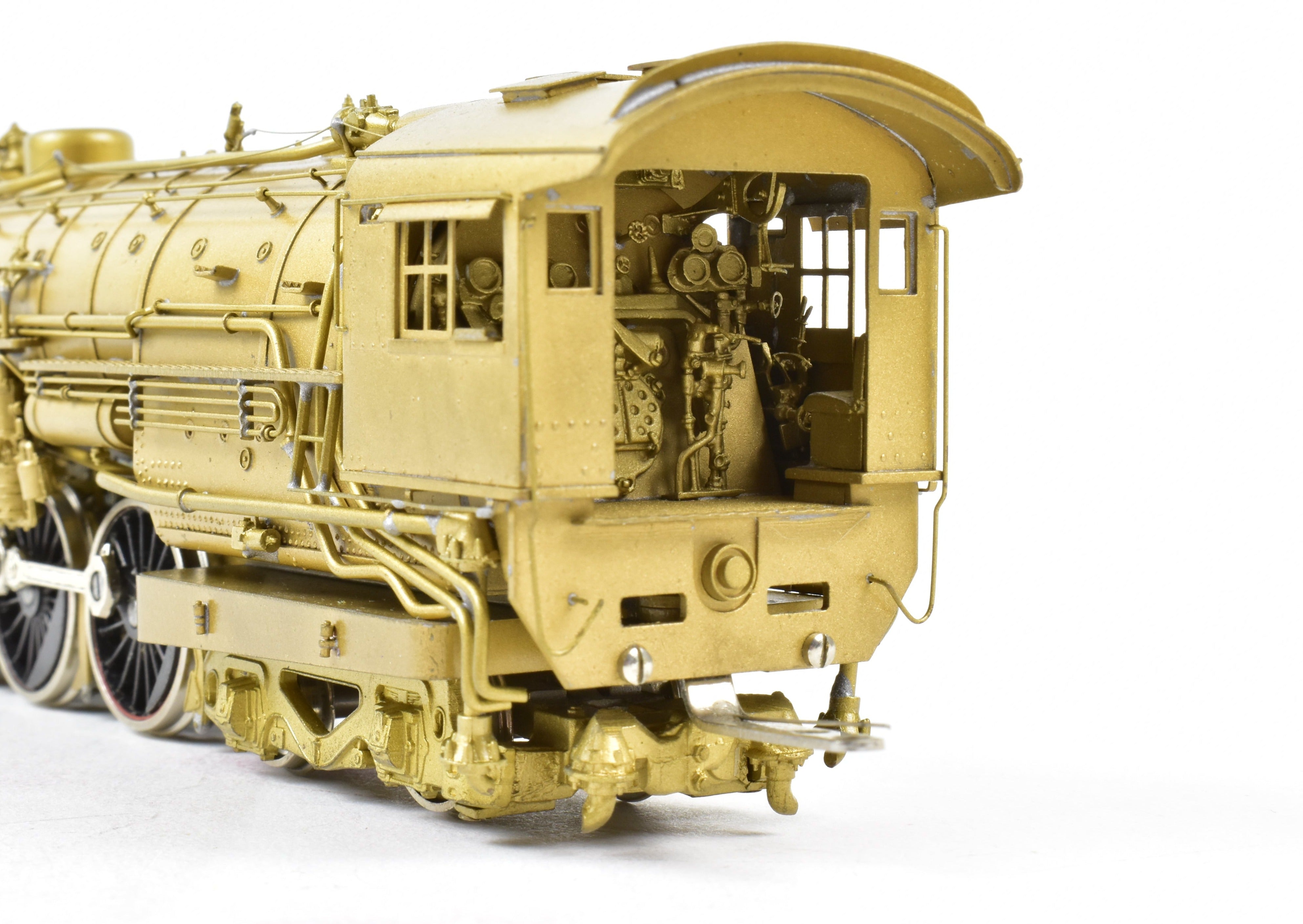 HO Scale Brass Model Train - Northern Pacific Class A 4-8-4 Royale Series, Custom-Built by NJ Custom Brass