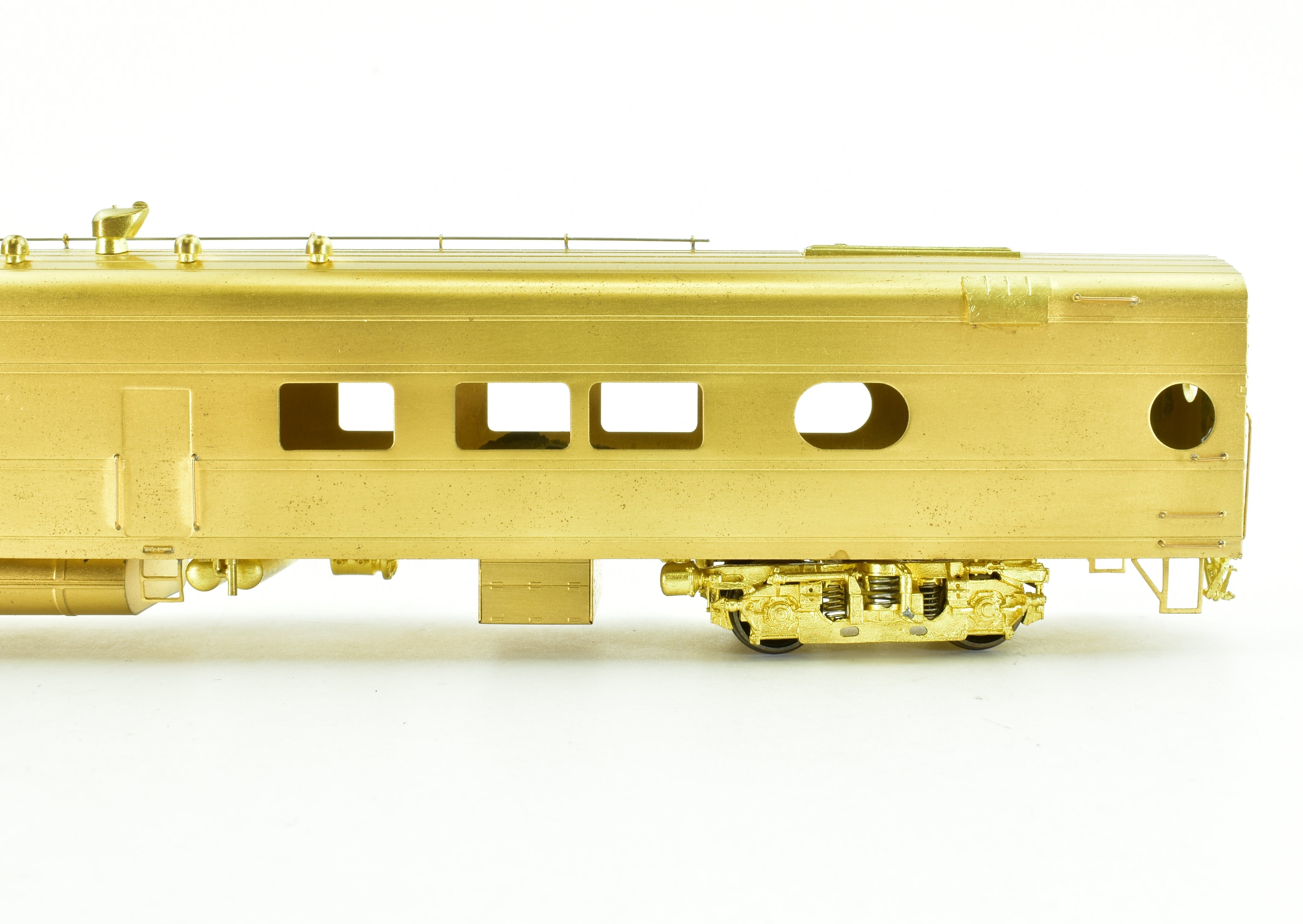 Upgraded HO Brass Oriental Limited MILW - Milwaukee Road T.C. Hiawatha #182 Tap Lounge Model