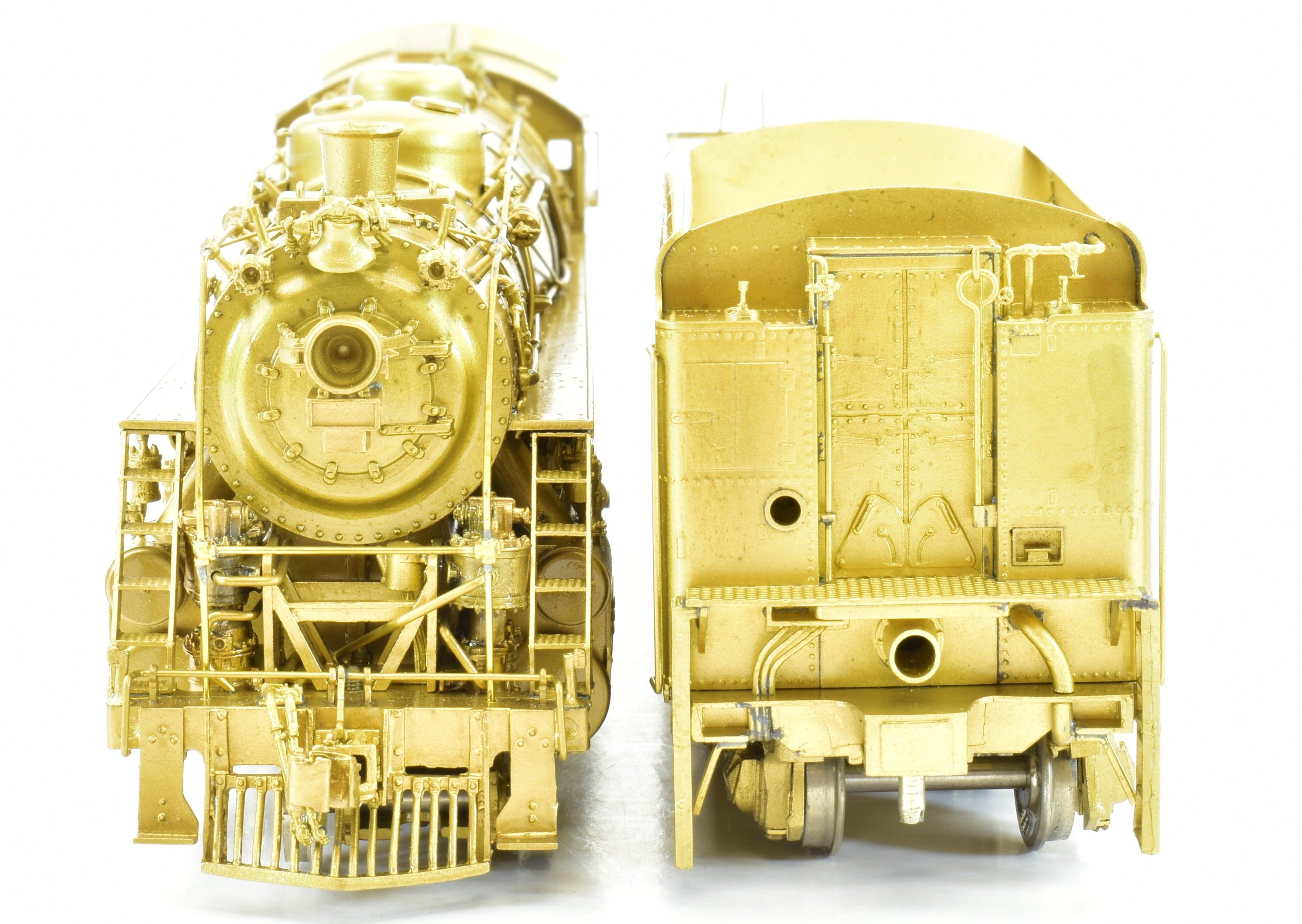 Rare HO Brass SKI Soo Line N - 20 Class 4 - 8 - 2 Mountain Pacific Fast Mail Model