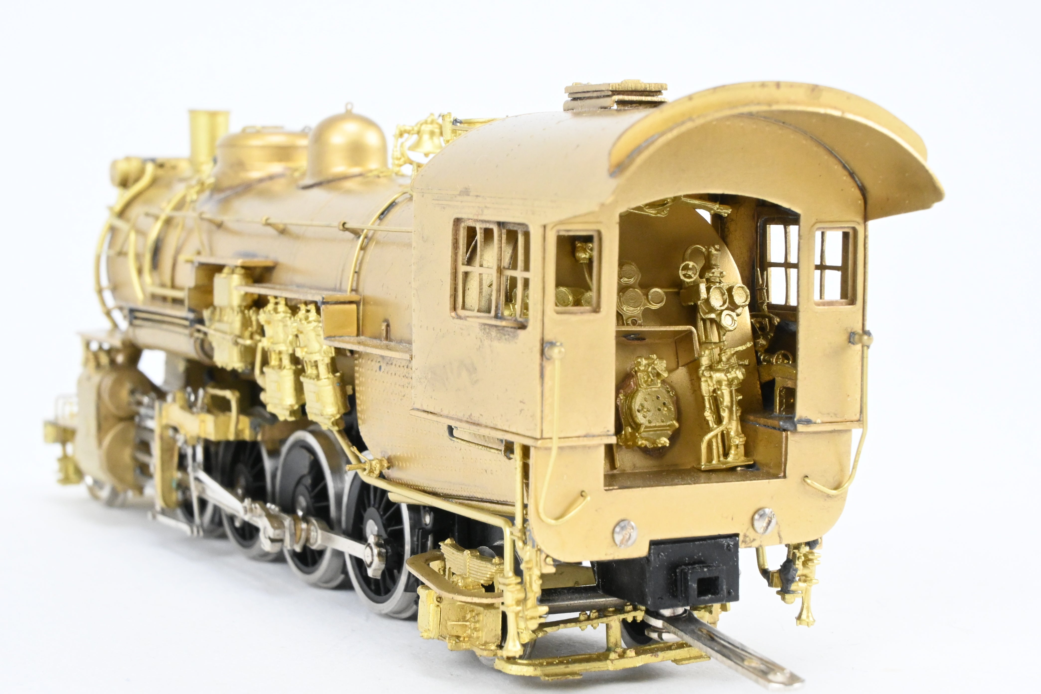 HO Scale Brass Nickel Plate Products (NPP) Erie Railroad N-1 Class 2-8-2 Mikado Steam Locomotive Model - Version 2