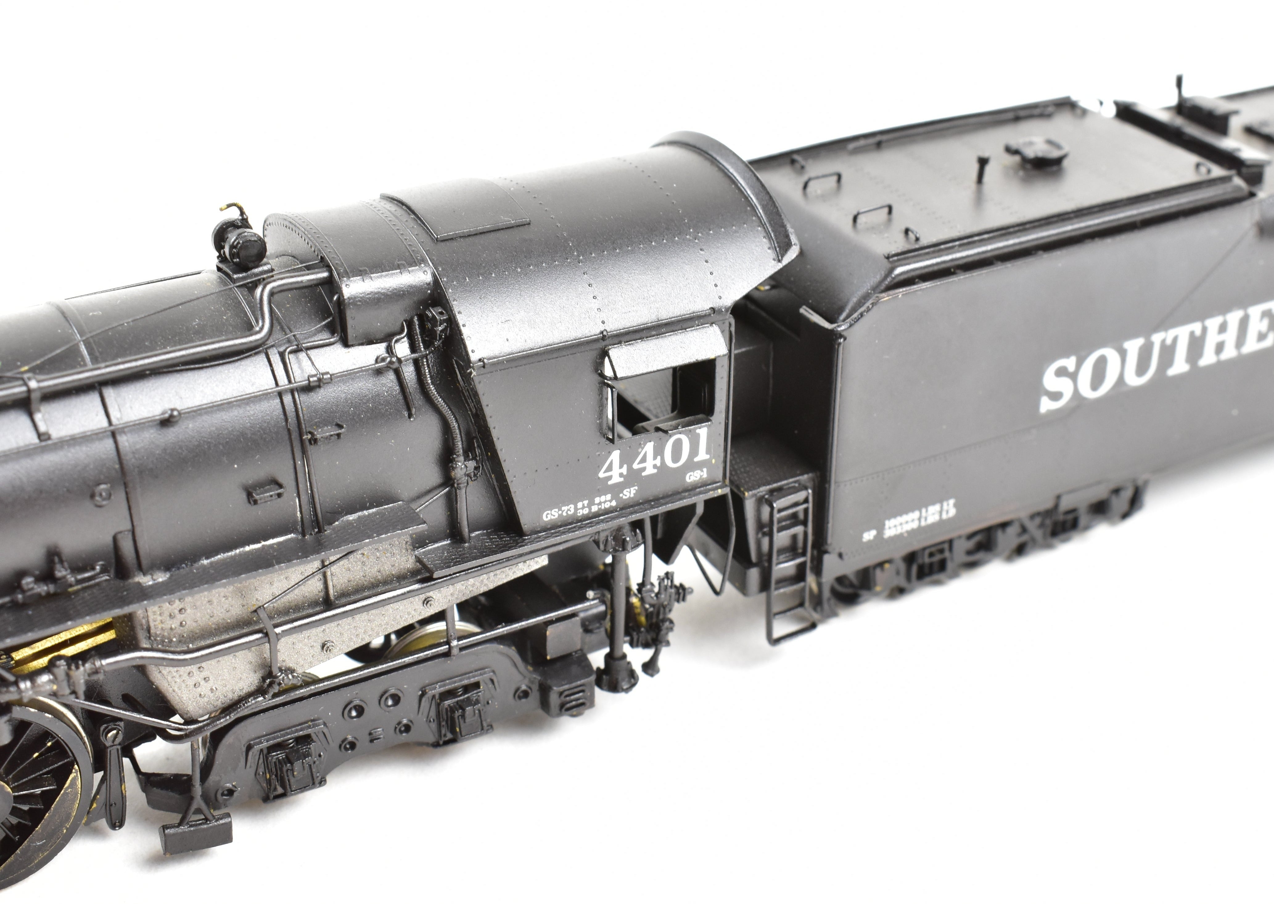 HO Scale Brass Sunset Models SP - Southern Pacific GS - 1 4 - 8 - 4 Custom Painted Model Train with Incorrect Box