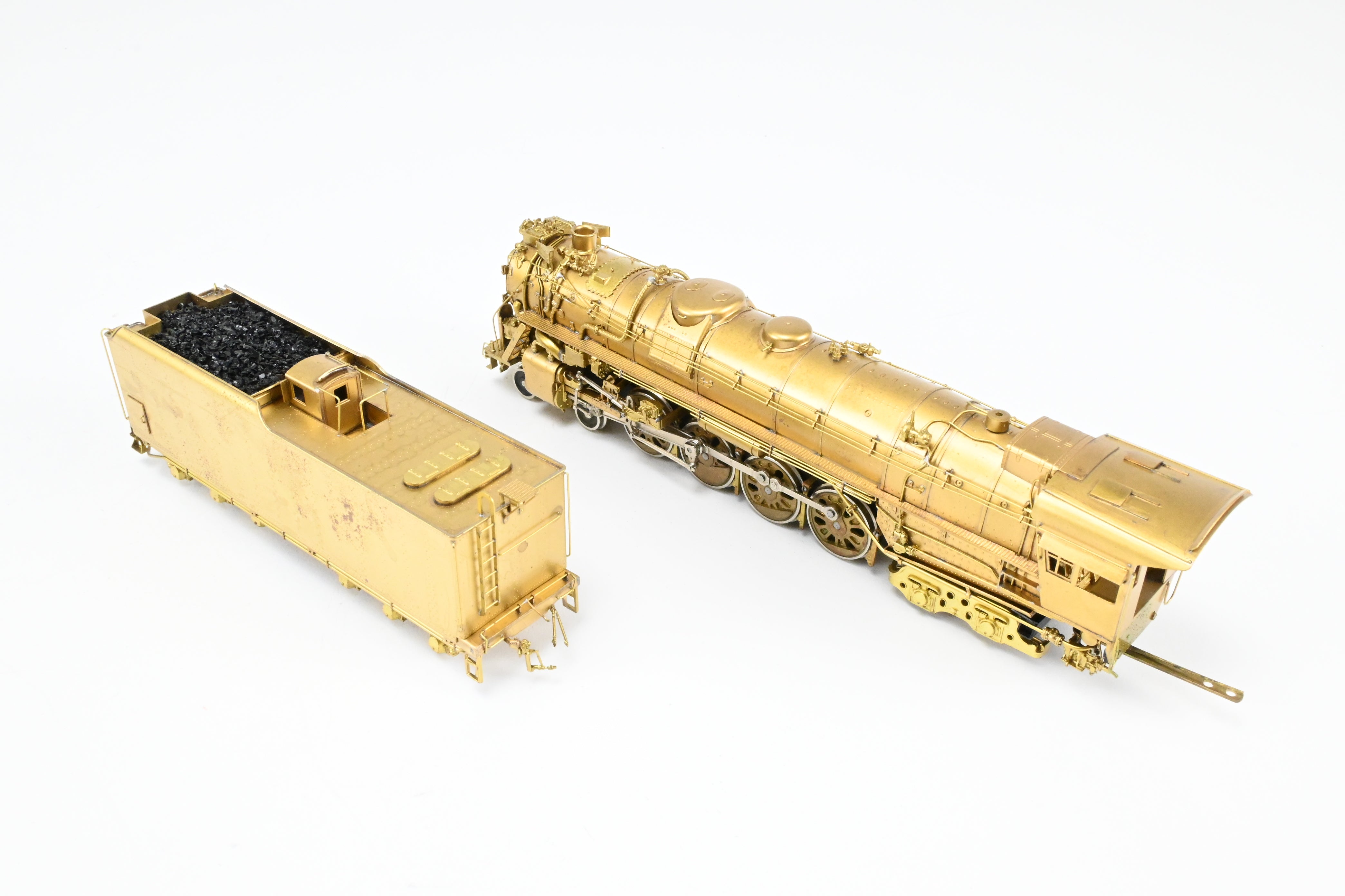 High - Quality HO Scale Brass PFM - Fujiyama Missouri Pacific 2200 Class 4 - 8 - 4 Steam Locomotive Model