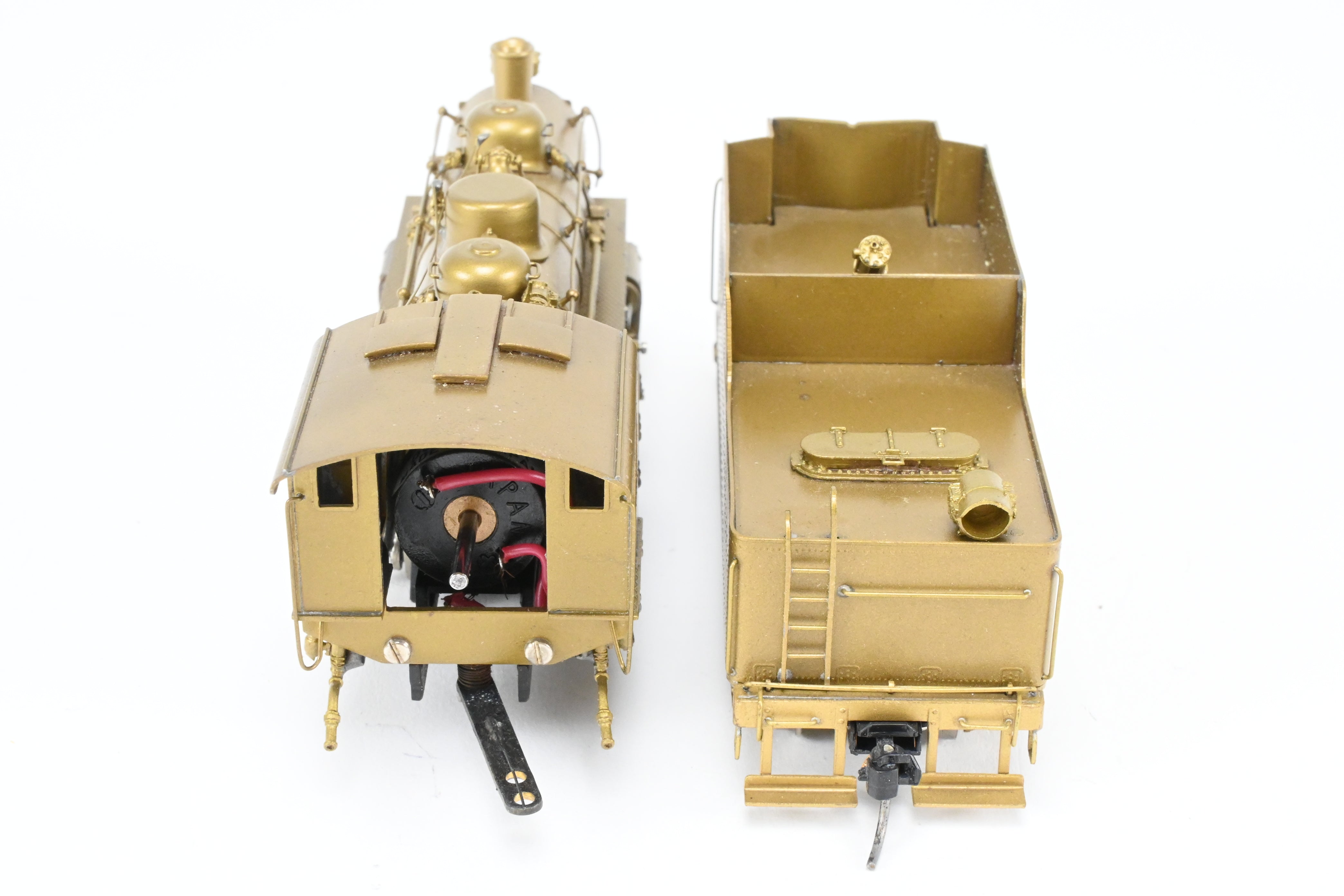 HO Scale Brass Locomotive - Northwest Short Line USRA (United States Railway Administration) 0 - 6 - 0 Locomotive for Model Railroading