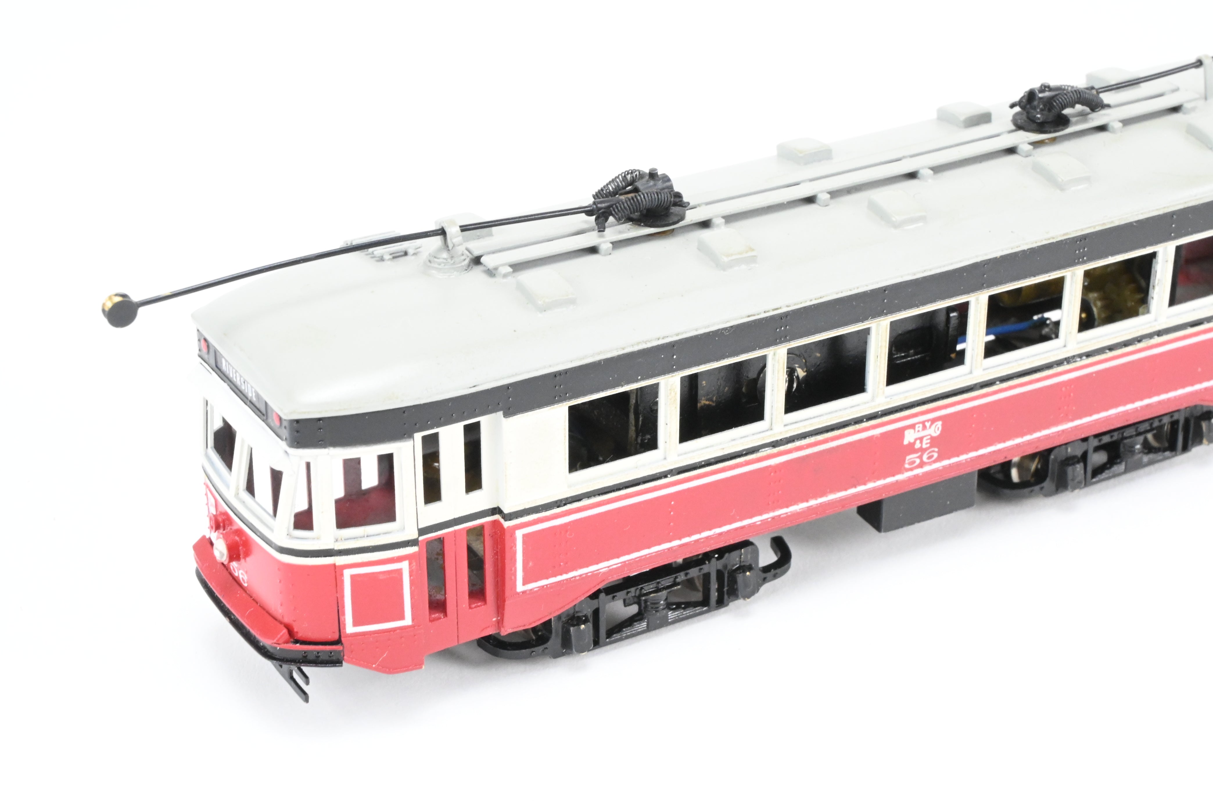 HO Scale Brass Model Train - Northwest Short Line (NWSL) Various Roads 1930 Brill Master Unit for Private Road CP, Representing RY&E No 56