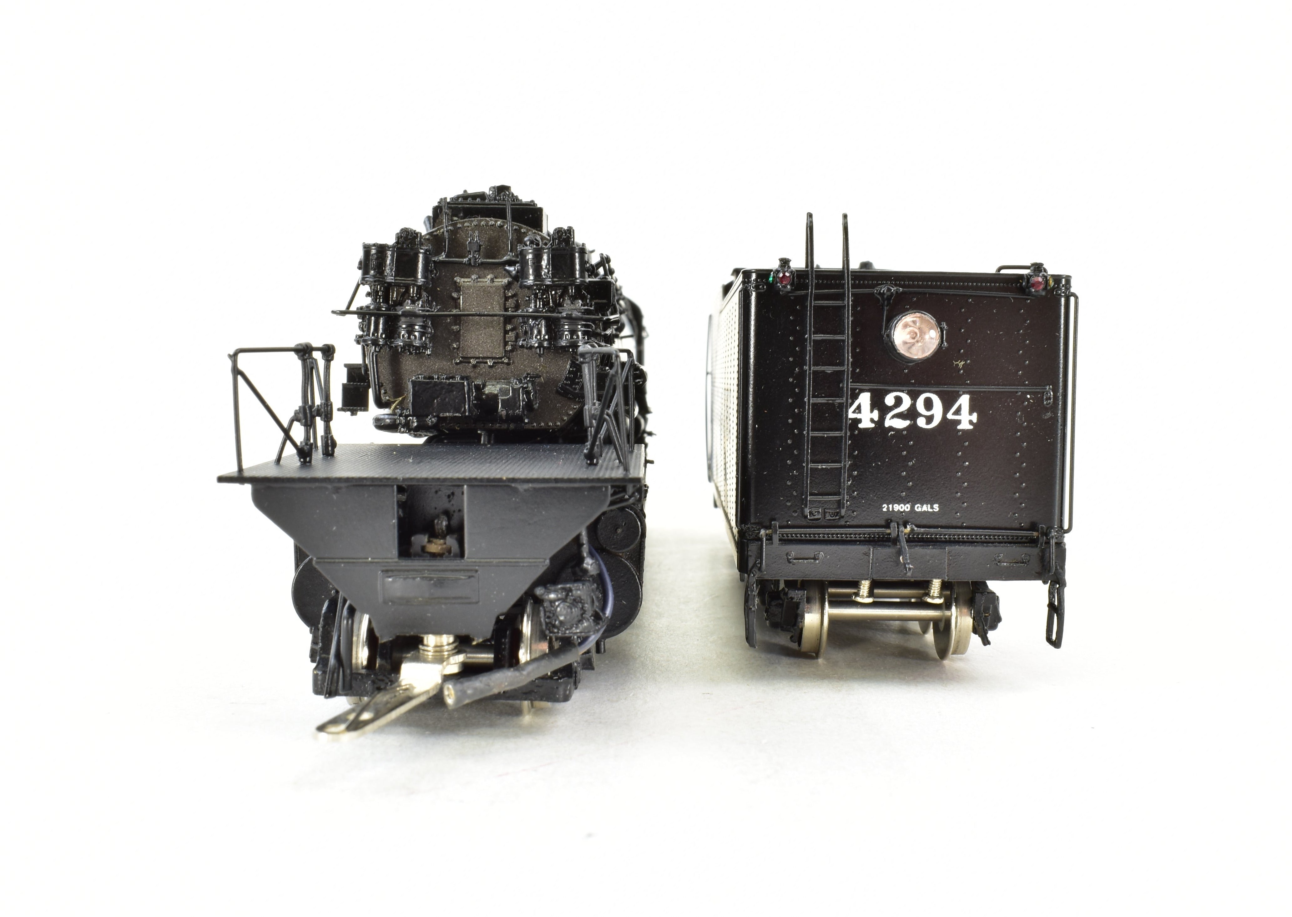 HO Scale Brass Model Train - Sunset Models Southern Pacific AC - 12 4 - 8 - 8 - 2 Cab Forward Freight Locomotive, Road Number 4294
