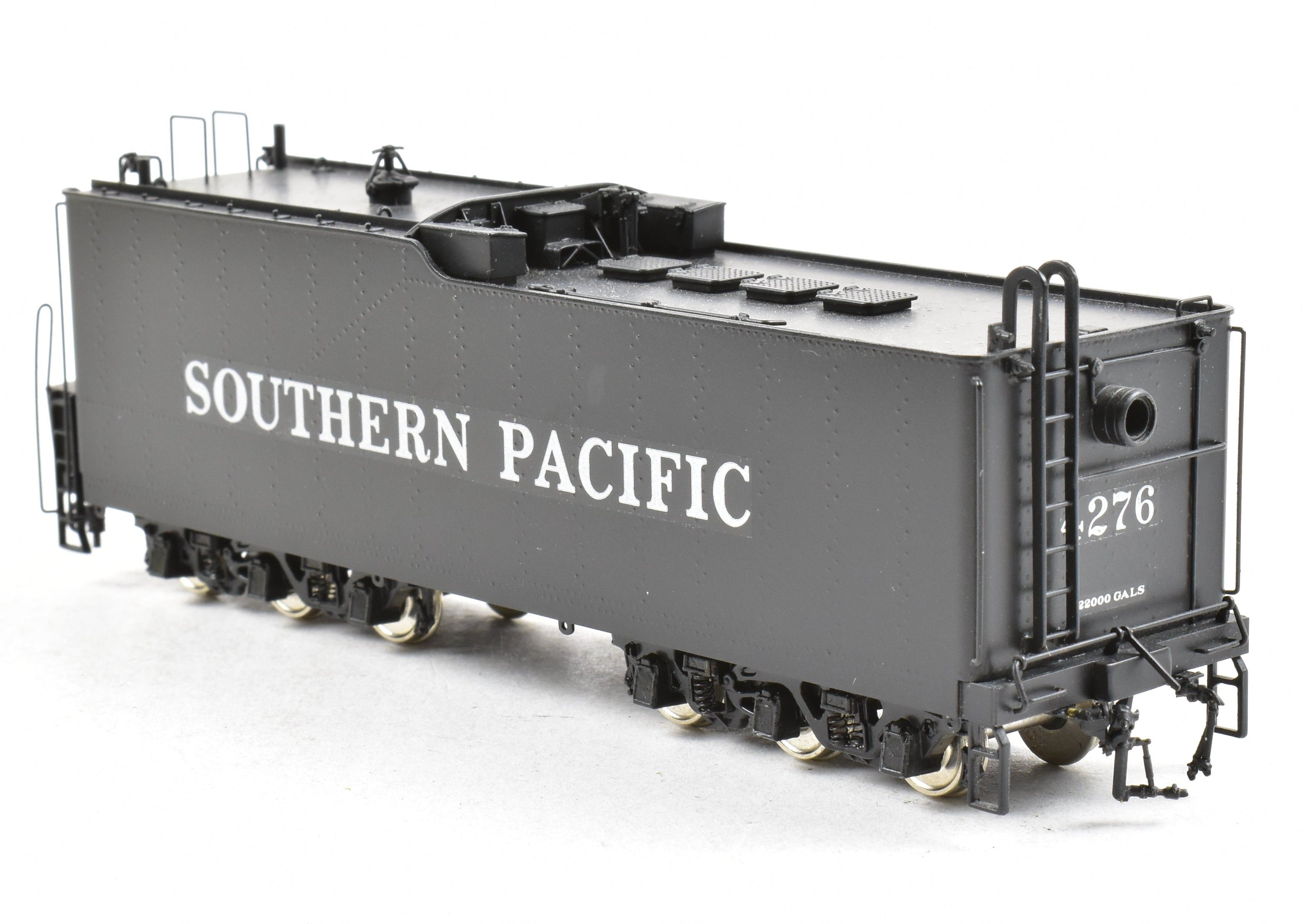 HO Scale Brass Model Train - PFM Tenshodo Southern Pacific AC - 12 4 - 8 - 8 - 2 Cab Forward Factory - Painted Locomotive, Crown Model, No. 4276, 1983 Run