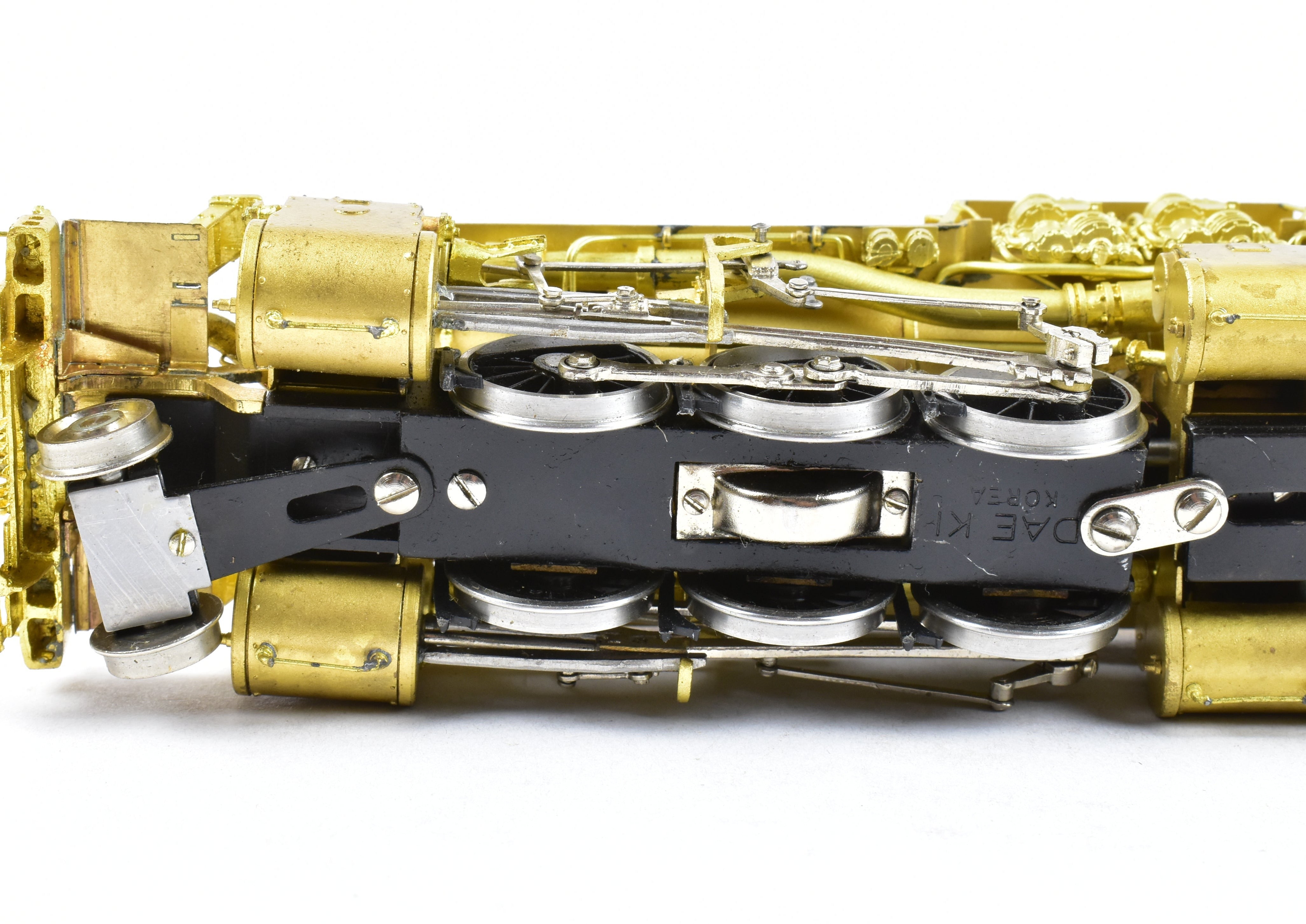 HO Scale Brass Nickel Plate Products - Southern Pacific 2-6-6-2 MM-3 Model Train with Nickel Plating