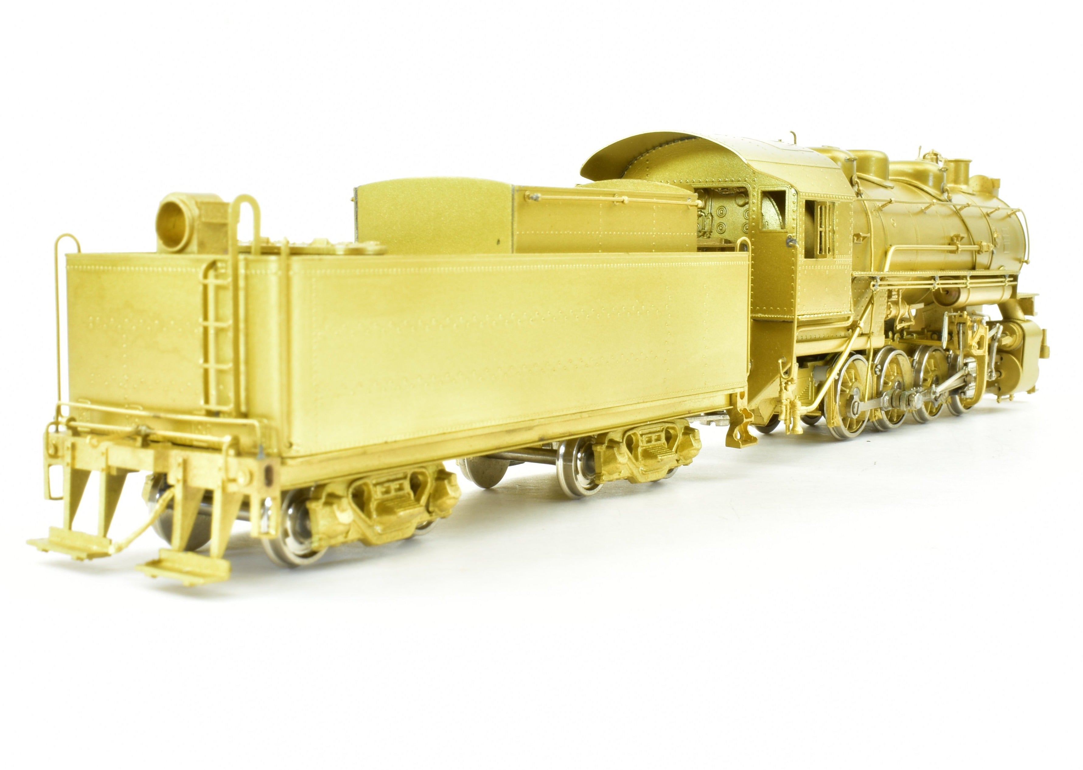 HO Scale Brass Oriental Limited Model of USRA - United States Railway Administration 0-8-0 Locomotive in Burlington Route (CB&Q) Version