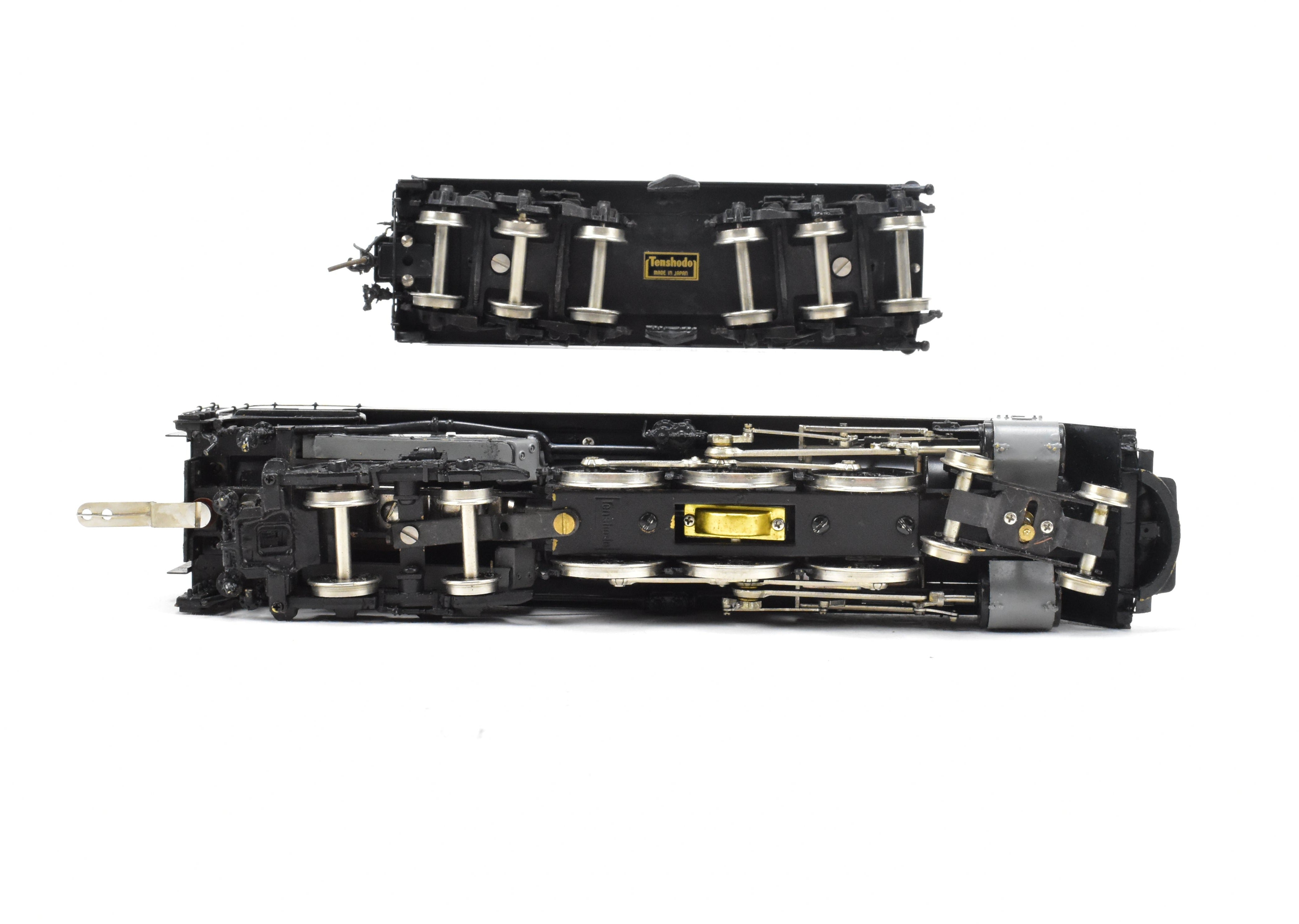 HO Scale Brass PFM - Tenshodo CPR Canadian Pacific H-1e #2860 Royal Hudson Factory Painted Model