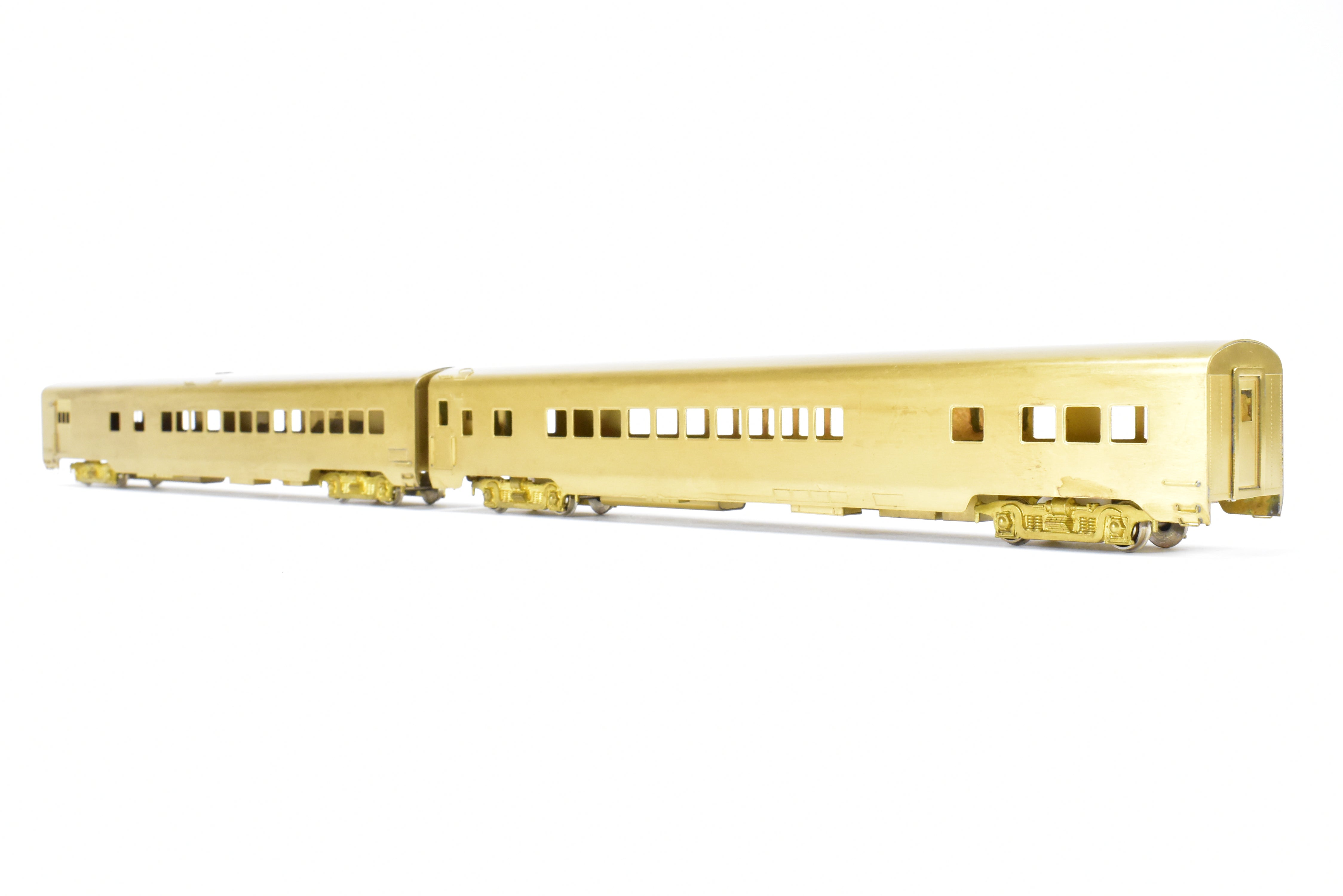 HO Scale Brass Nickel Plate Products (NPP) Chicago & Northwestern 2 - Car Baggage and Parlor Model Set