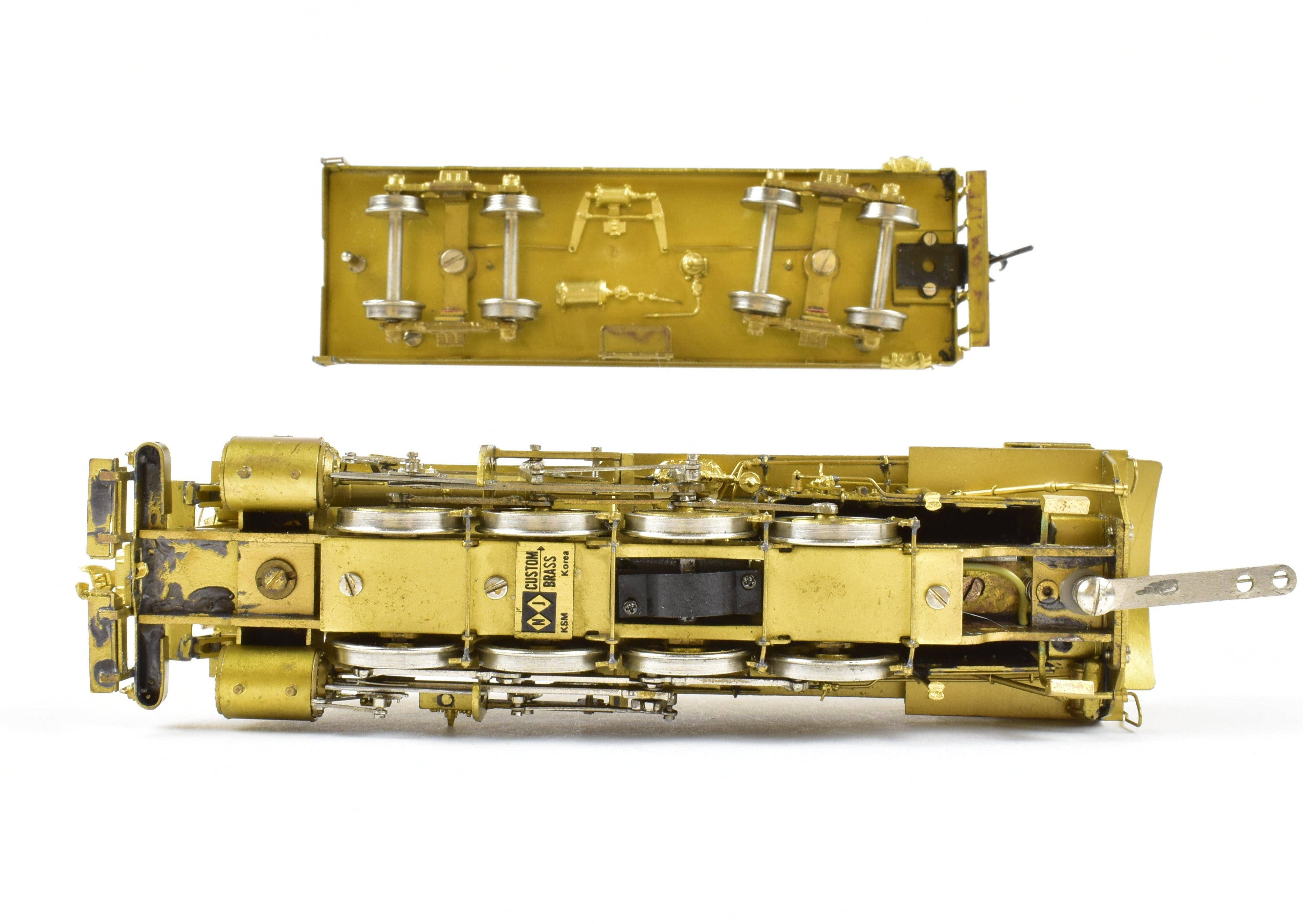HO Scale Brass Southern Pacific Class SE-4 0-8-0 Locomotive with New NWSL Gearbox