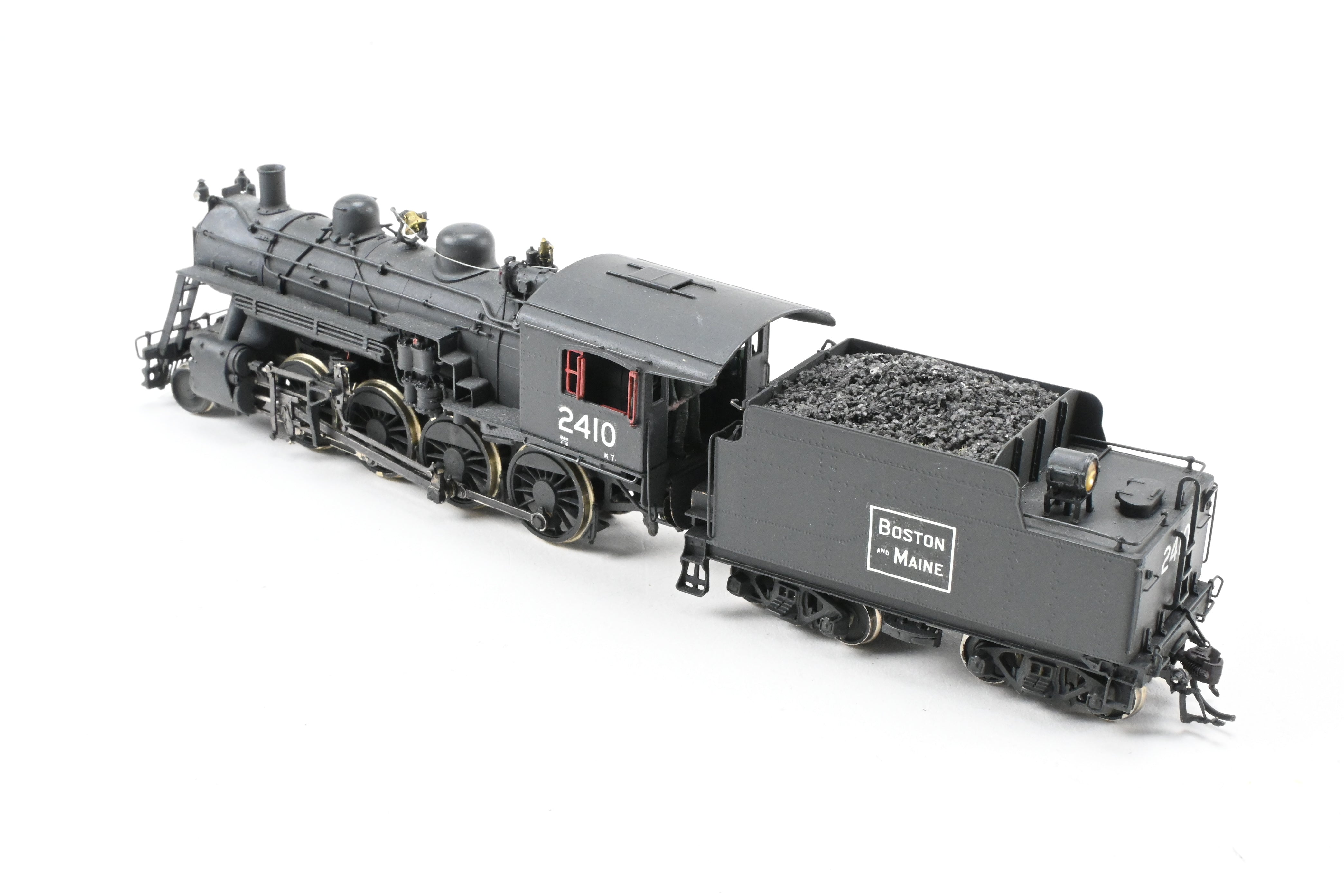 HO Brass NERS B&M Class K - 7A 2 - 8 - 0 Consolidation CP No. 2410 Reboxed Model