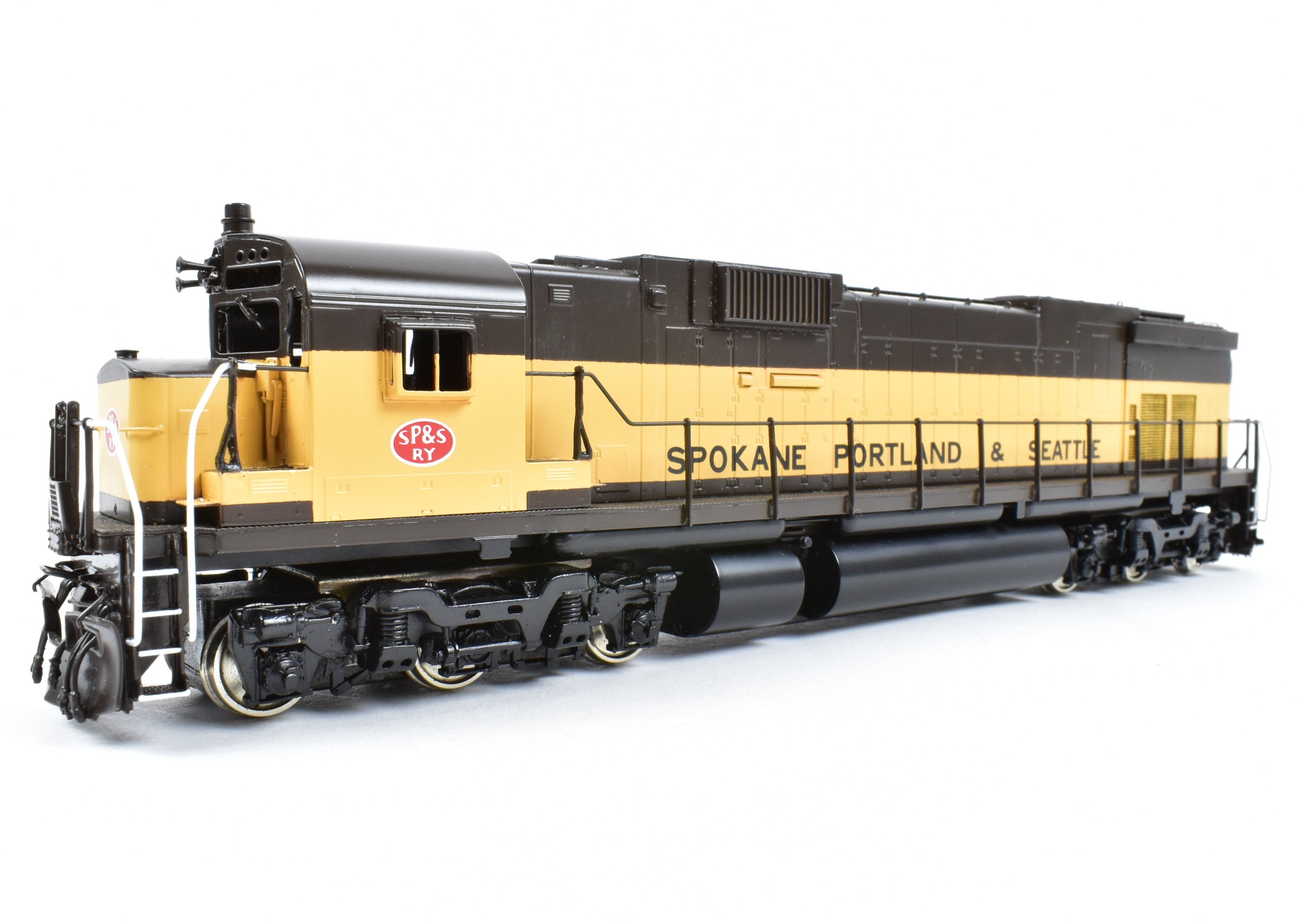HO Brass Oriental Limited SP&S Alco C - 636 Un - numbered Freight Locomotive