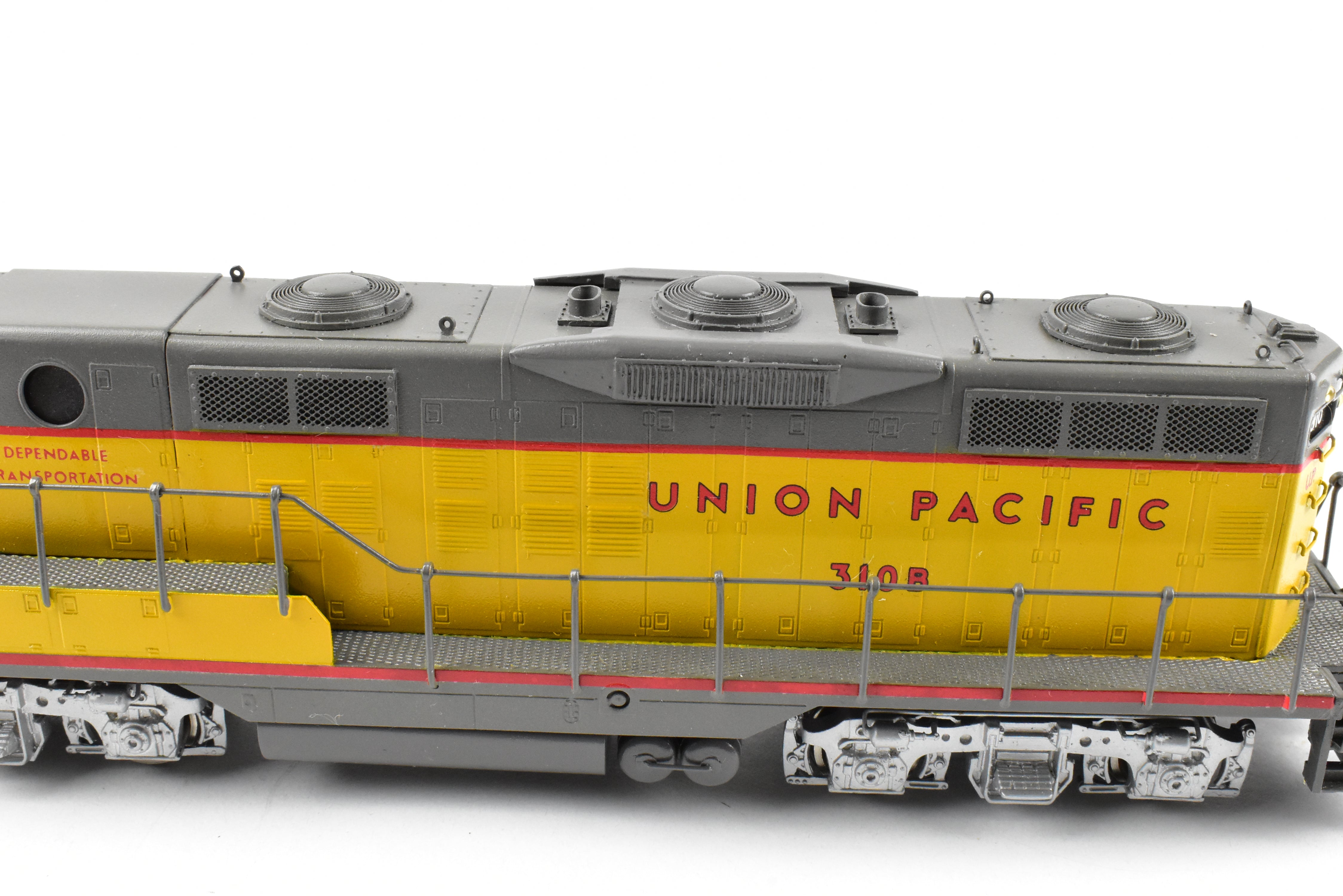 HO Brass Oriental Limited Union Pacific EMD GP9 1750 HP Cabless B-Unit CP #310B