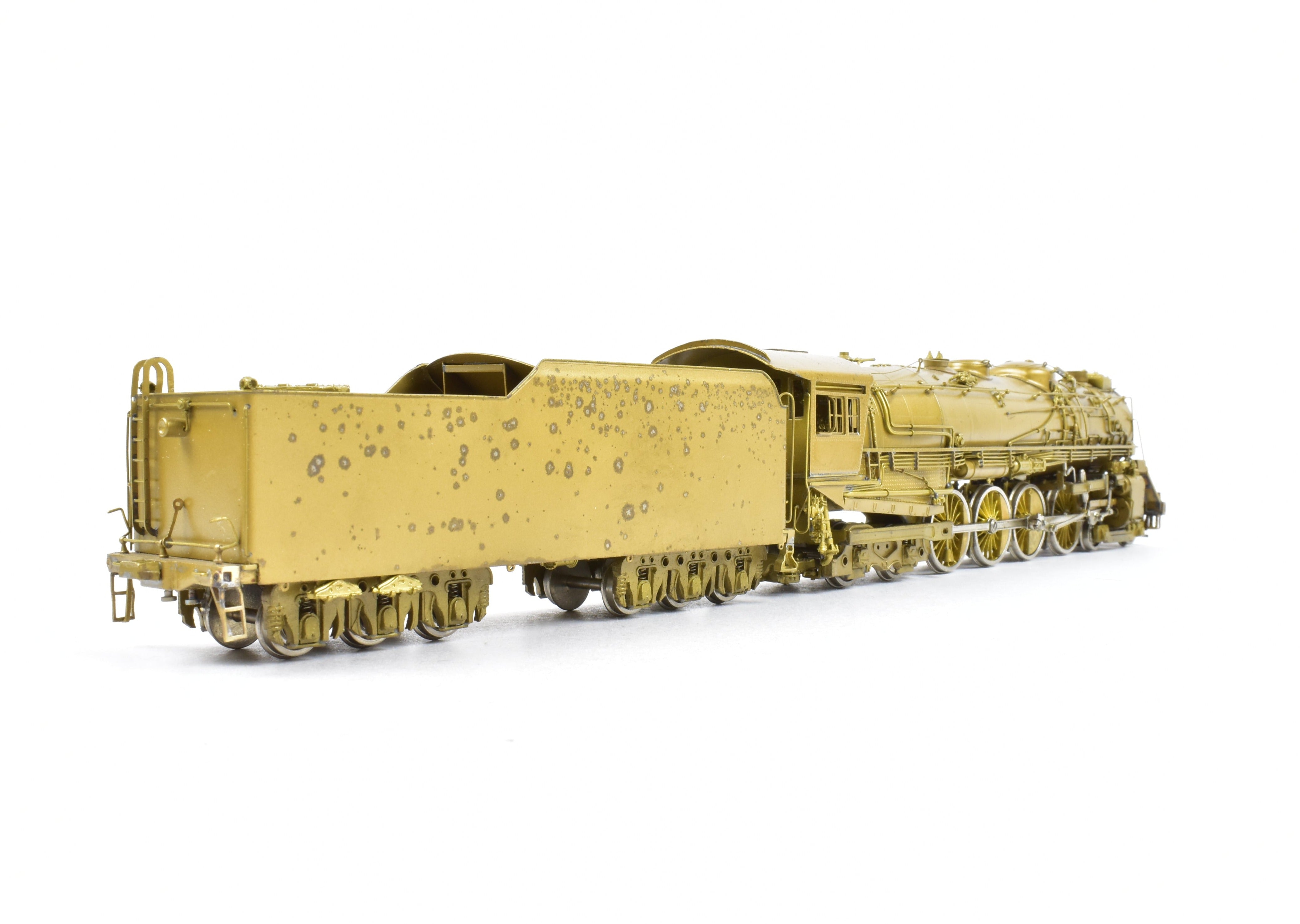HO Scale Brass Model Train - Chicago & North Western Class H-1 4-8-4, Customized by NJ Custom Brass
