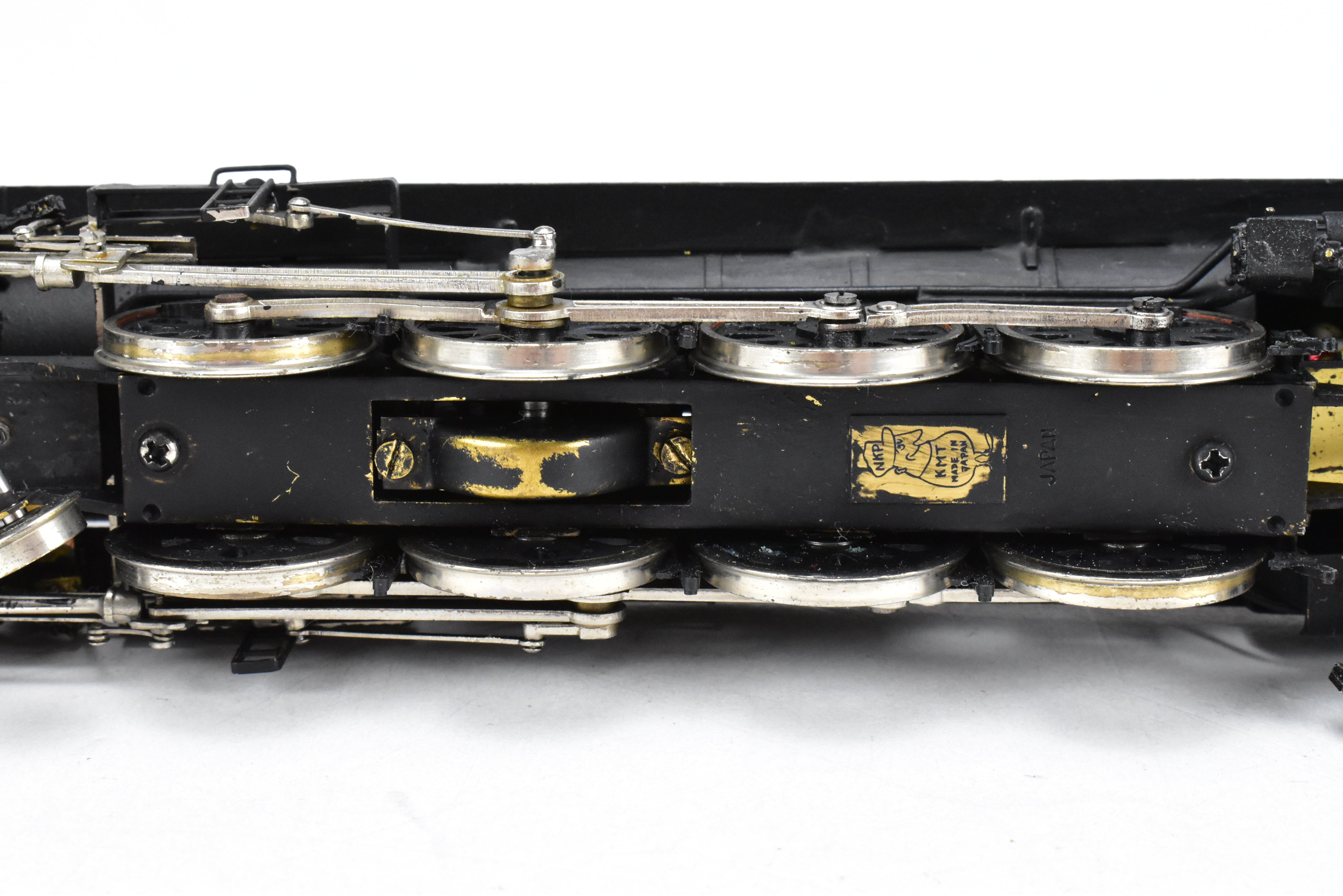 HO Scale Brass Nickel - Plated Model Train: DL&W - Lackawanna Class Q - 4a 4 - 8 - 4 Modern Pocono, Representing Norfolk & Western #3470