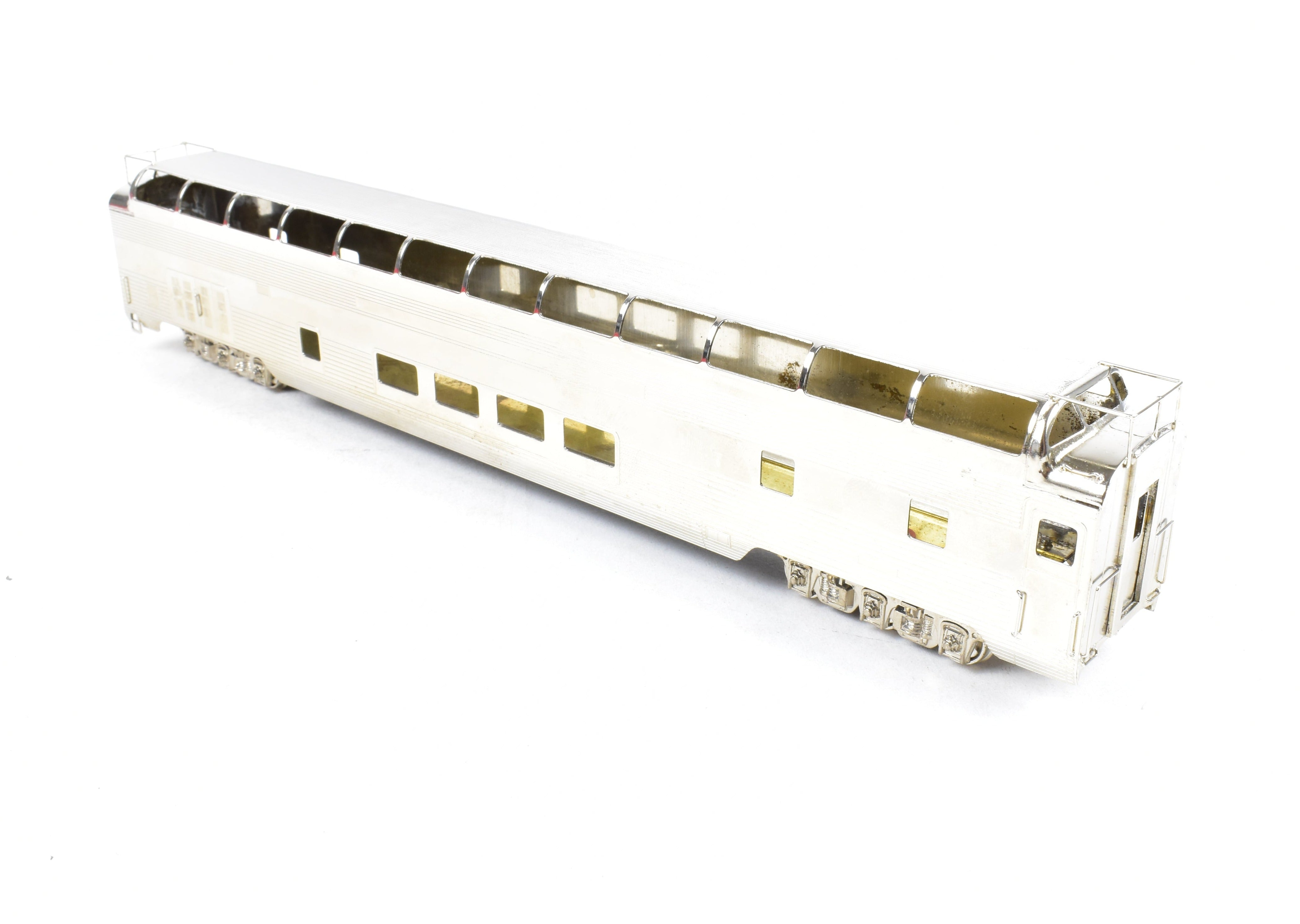 HO Scale Brass Soho ATSF Santa Fe Full - Length Dome Car #506