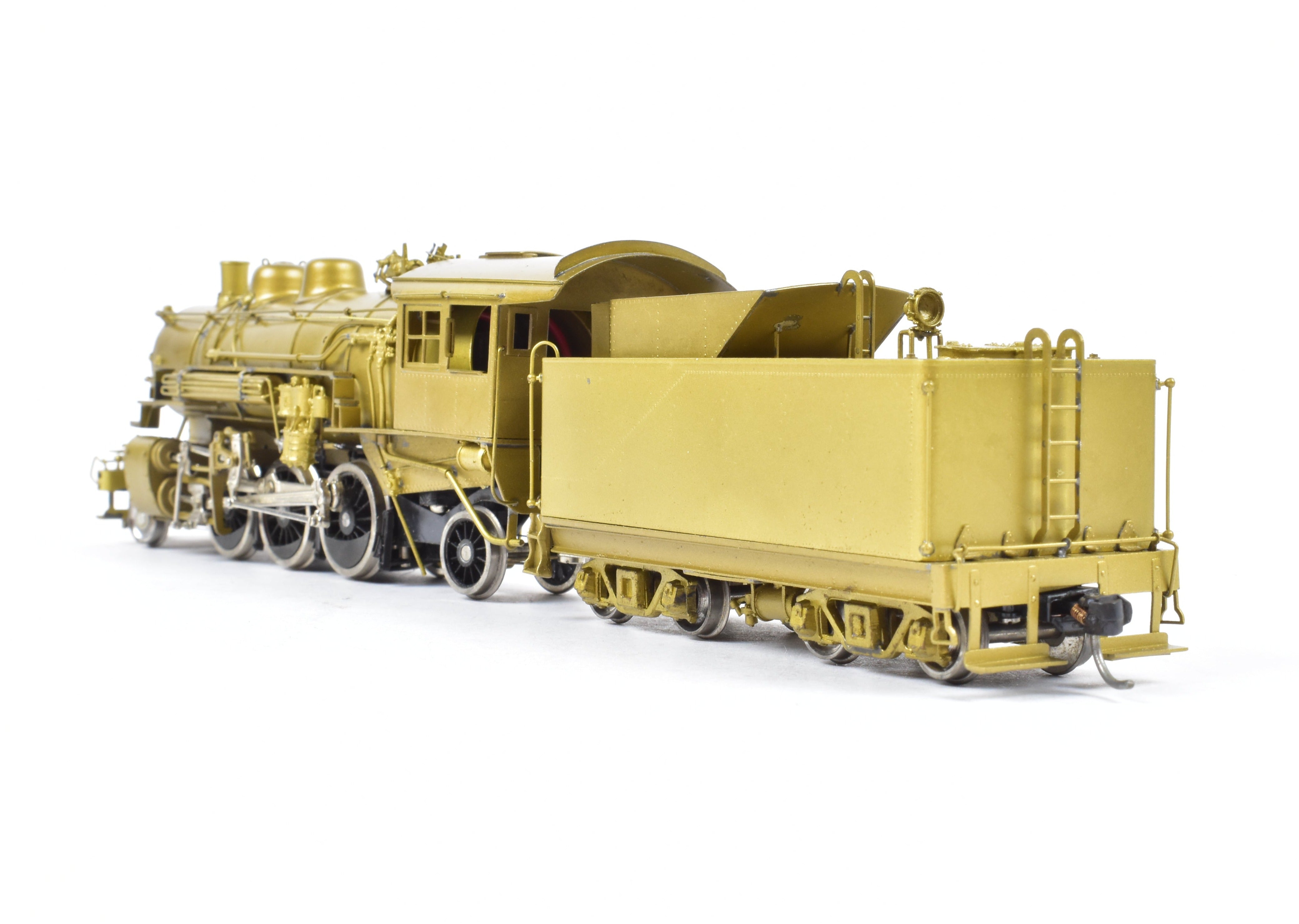 HO Scale Brass Model Train - NorthWest Short Line MILW - Milwaukee Road Class K - 1 2 - 6 - 2 Prairie Locomotive Replica