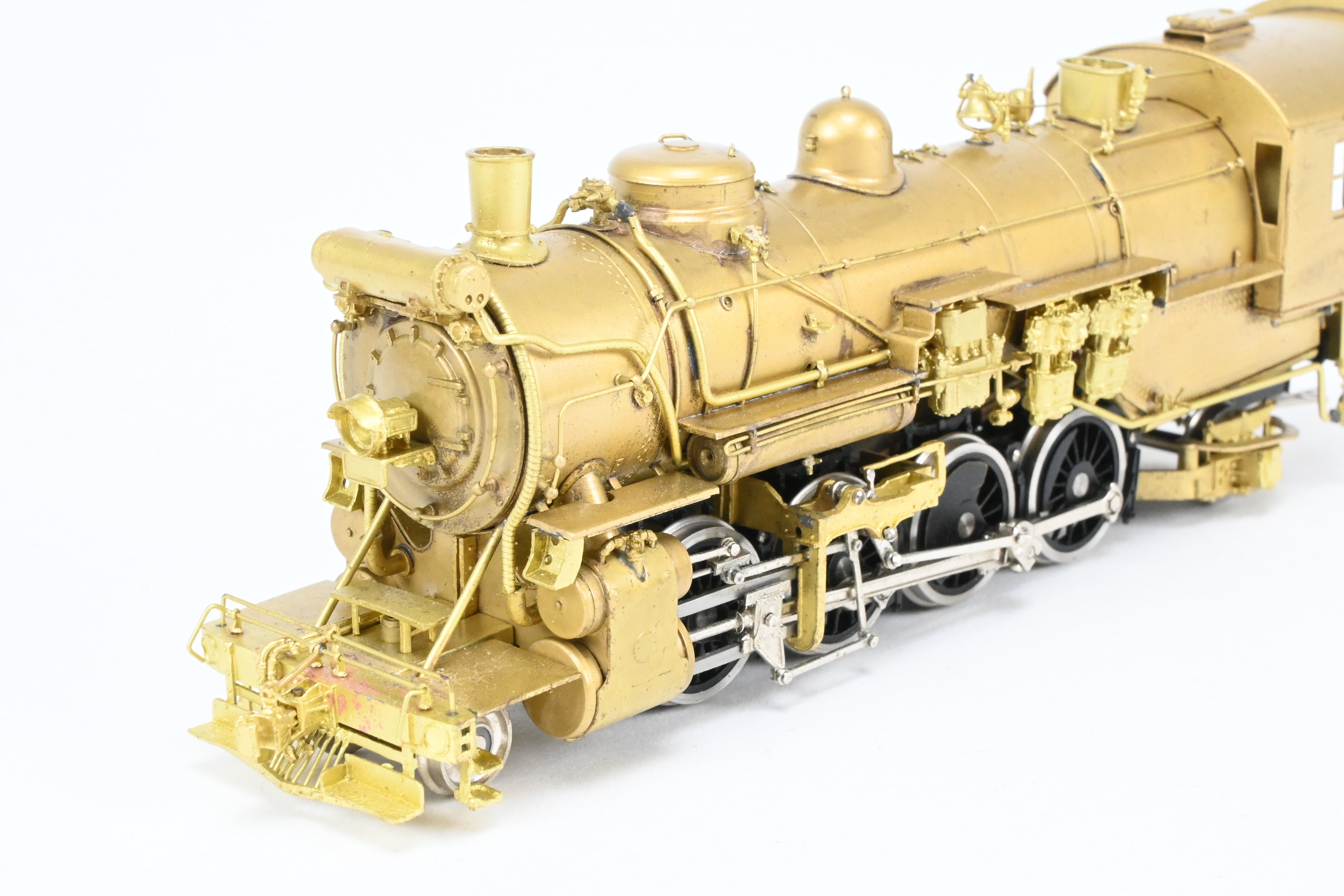 HO Scale Brass Nickel Plate Products (NPP) Erie Railroad N-1 Class 2-8-2 Mikado Steam Locomotive Model - Version 2