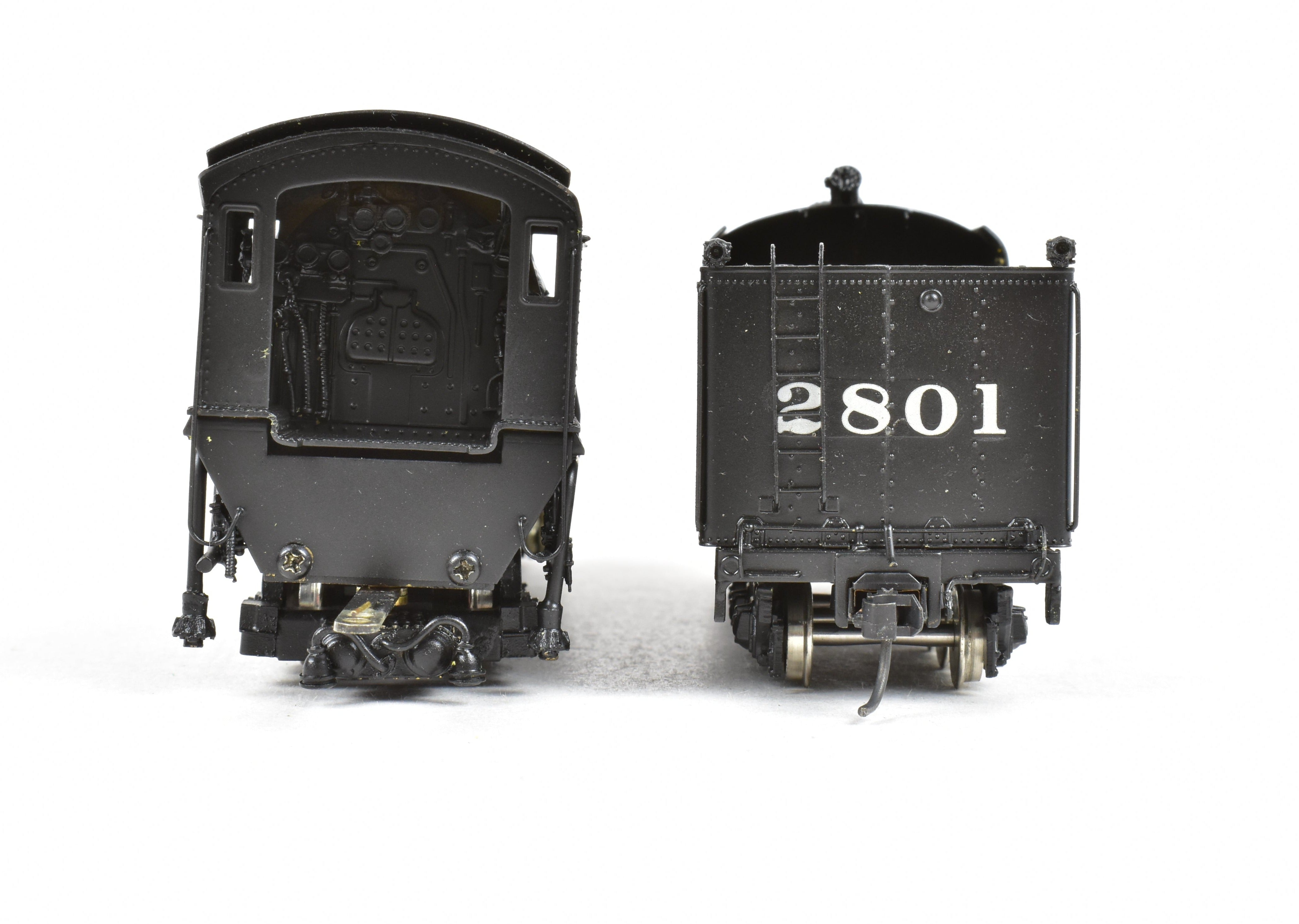 HO Scale Brass NPP Nickel Plate C&NW Class J - 4 2 - 8 - 4 Factory Painted Locomotive No. 2801