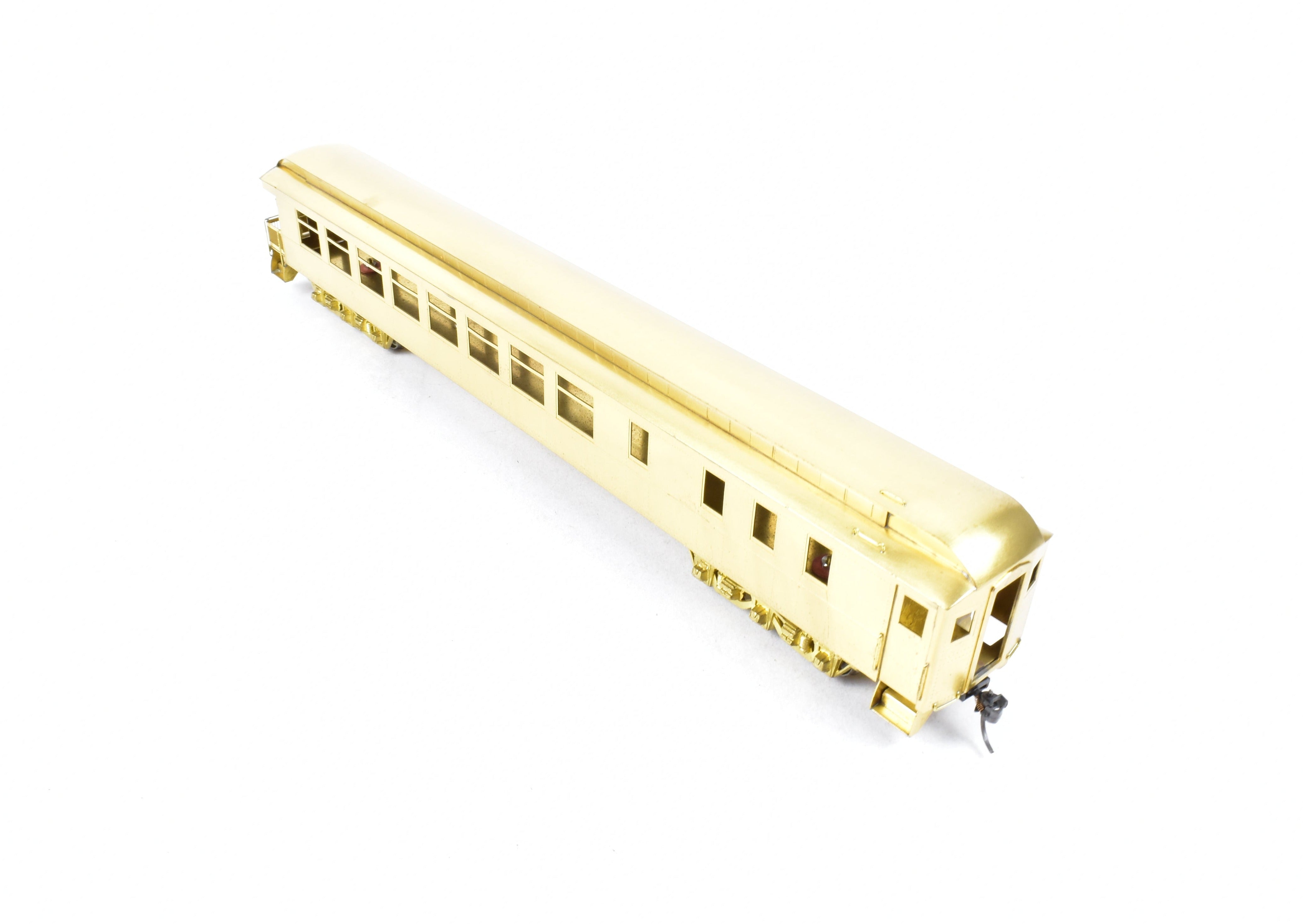 HO Scale Brass Nickel Plated Model Train - New York Ontario & Western Observation Car by Nickel Plate Products
