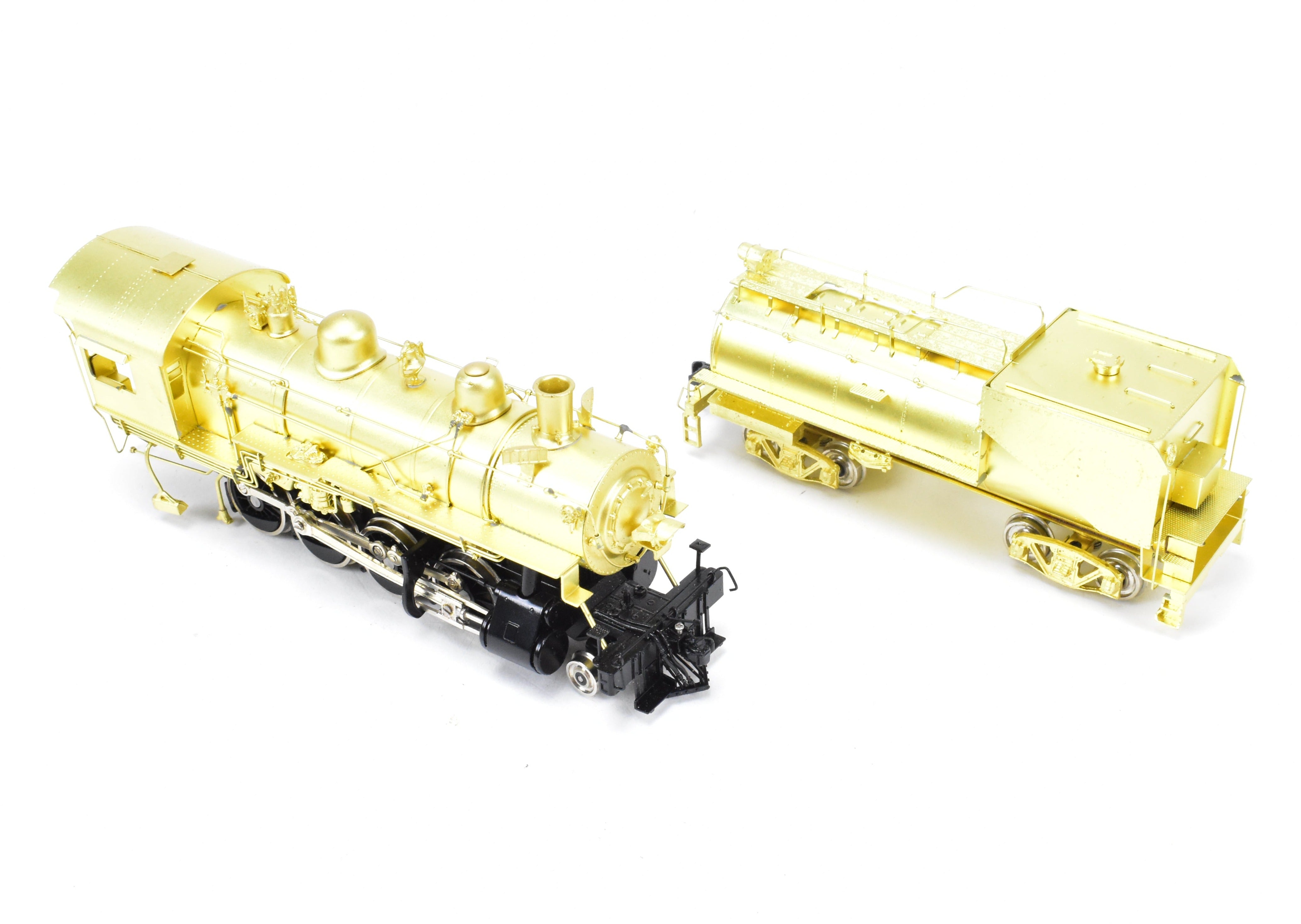 High - Quality HO Scale Brass Model Train - Southern Pacific C - 10 2 - 8 - 0 Prestige Series from Sunset Models with 2 Pumps and Feedwater Heater