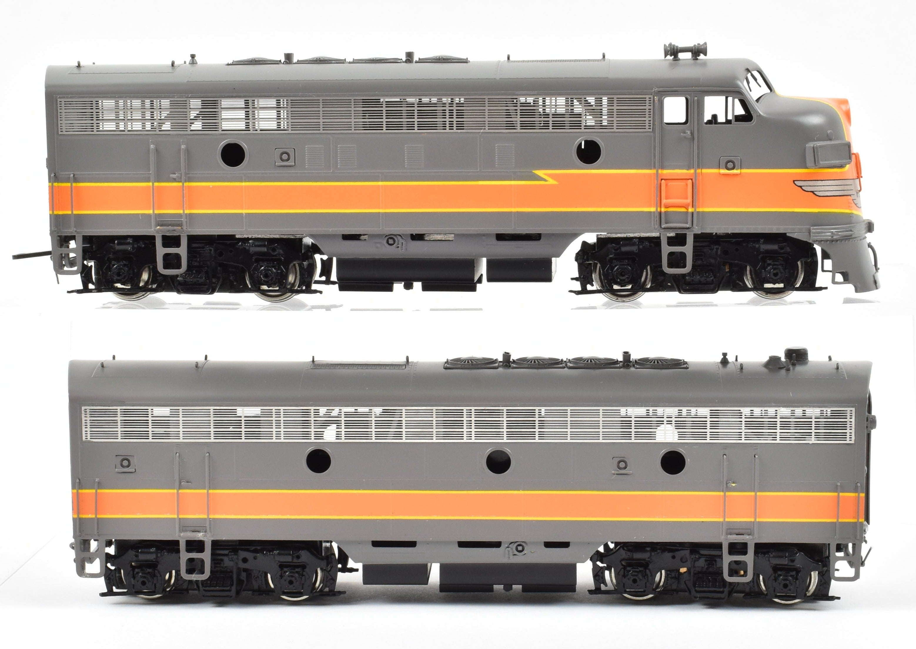 HO Brass Oriental Limited Milwaukee Road EMD F3A/F3B Un-numbered Lettered Models