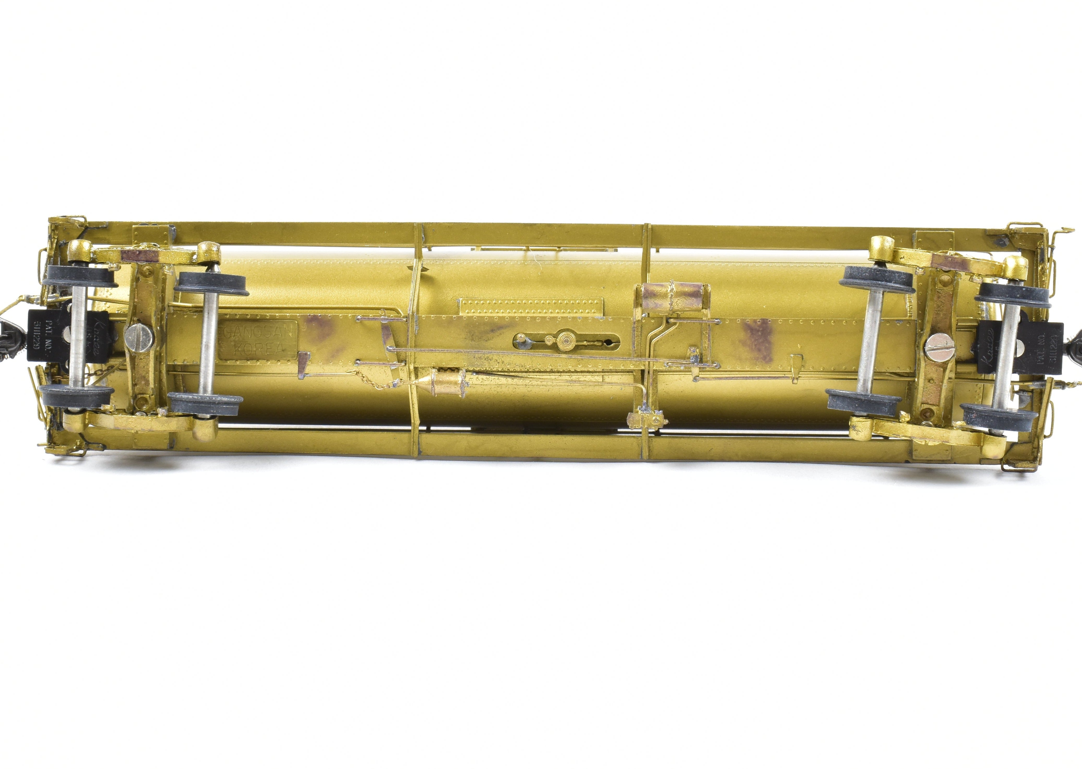 HO Scale Brass Union Pacific O - 50 - 6 Tank Car by Pecos River Brass