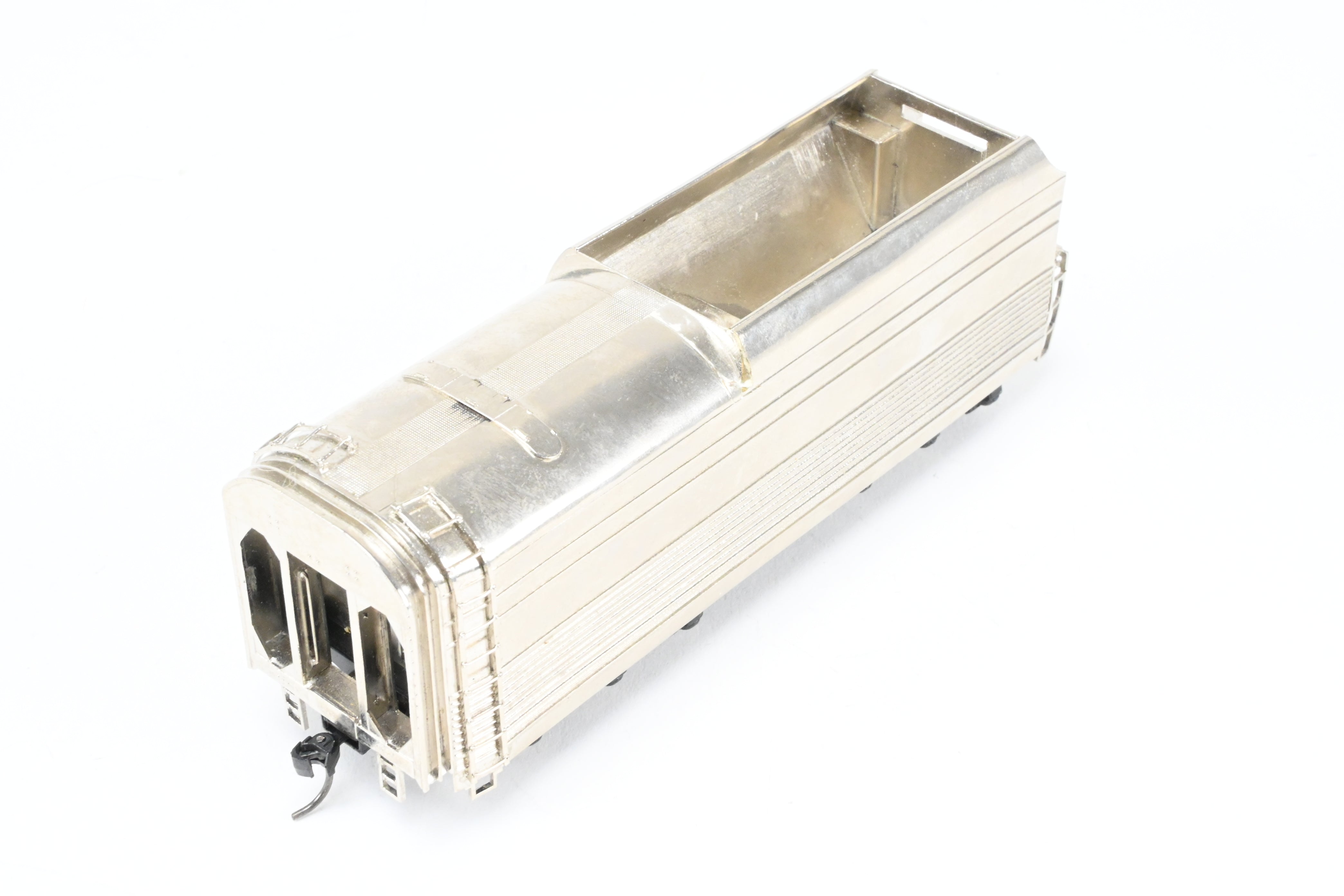 HO Scale Brass NPP Nickel - Plated Tender for CB&Q Burlington Route 4 - 6 - 4