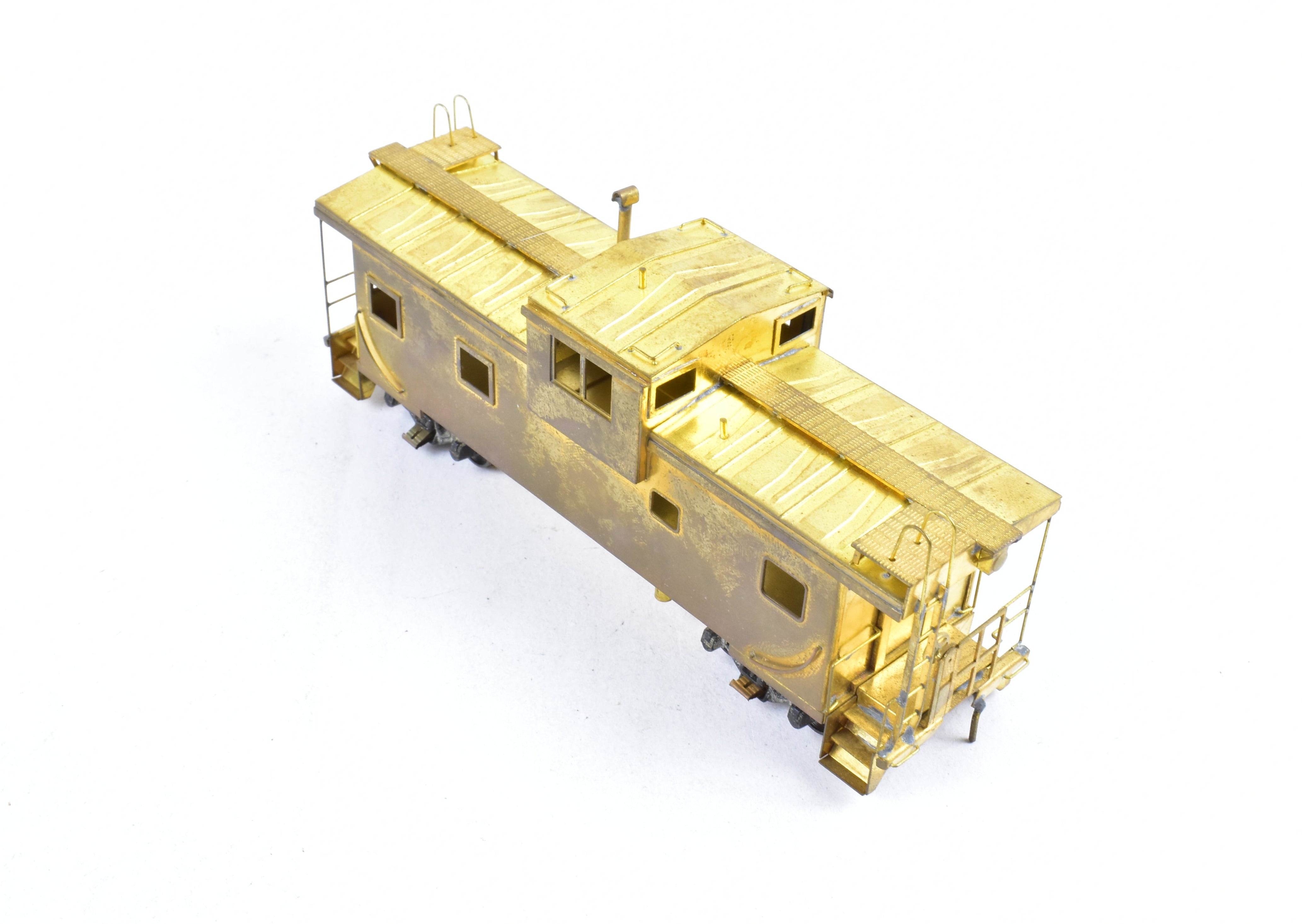 HO Scale Brass Model Railroad Wide Vision Caboose by LMB Models Inc. for Various Roads, International Design