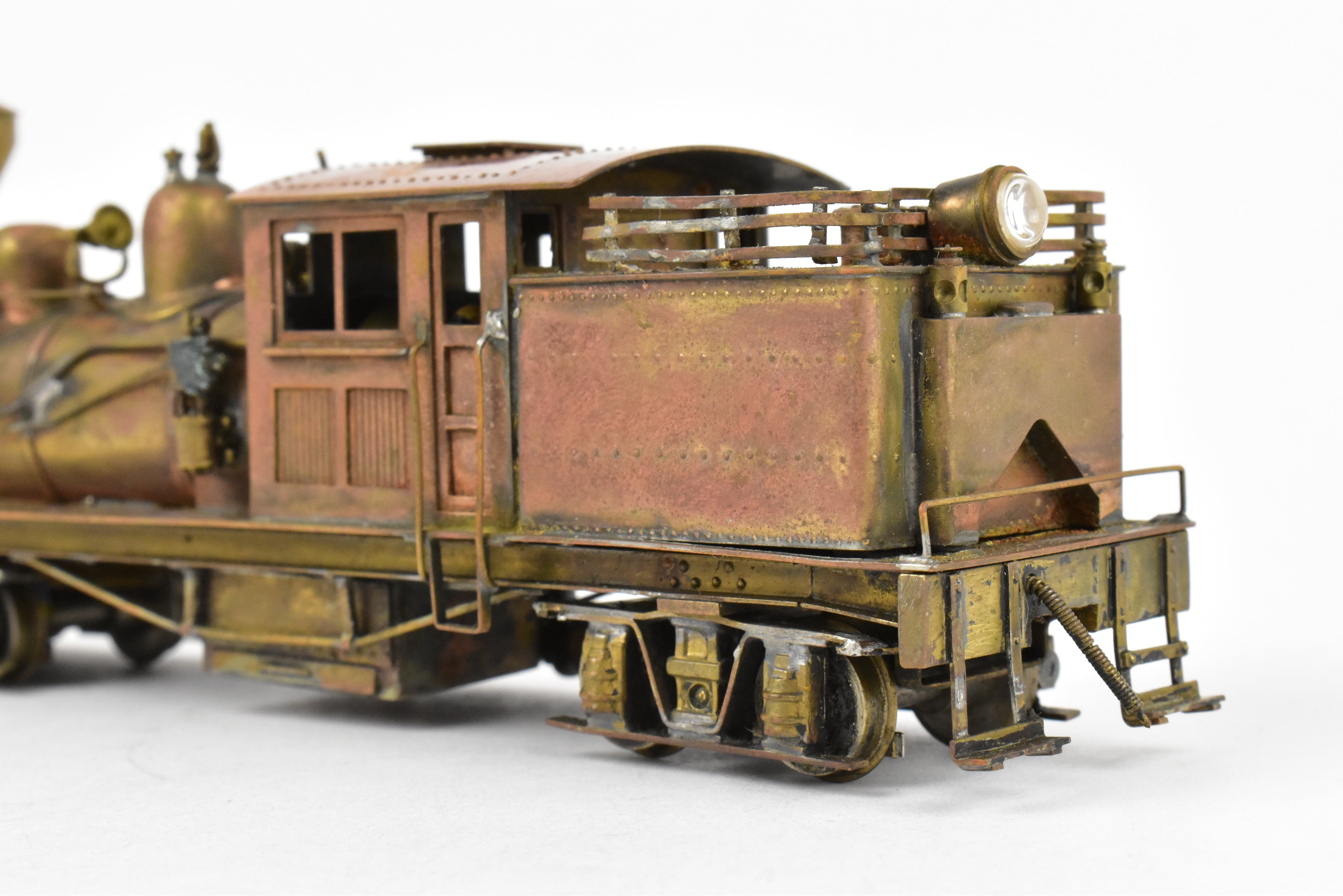 1955 HO Brass PFM - United 2-Truck Class B Shay Geared Locomotive in REBOXX