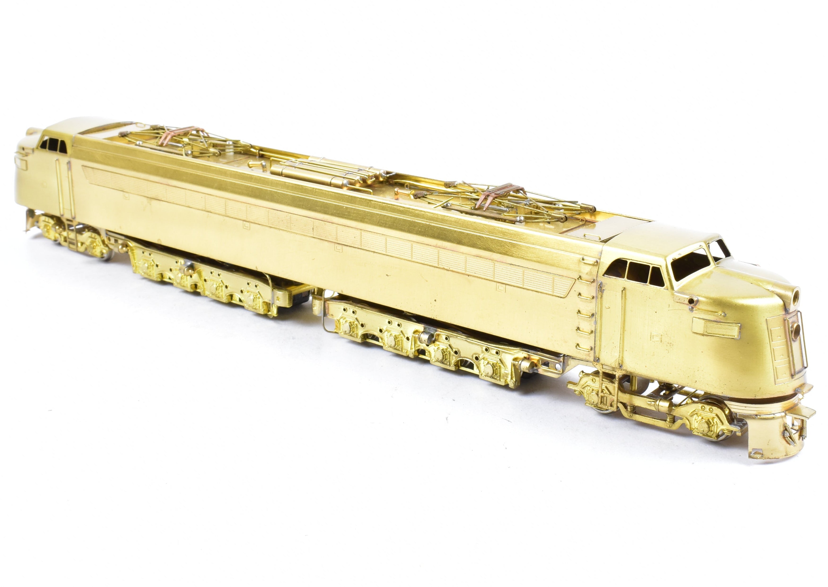 HO Scale Custom Brass Model - Great Northern General Electric W-1 Electric Locomotive from NJ Custom Brass
