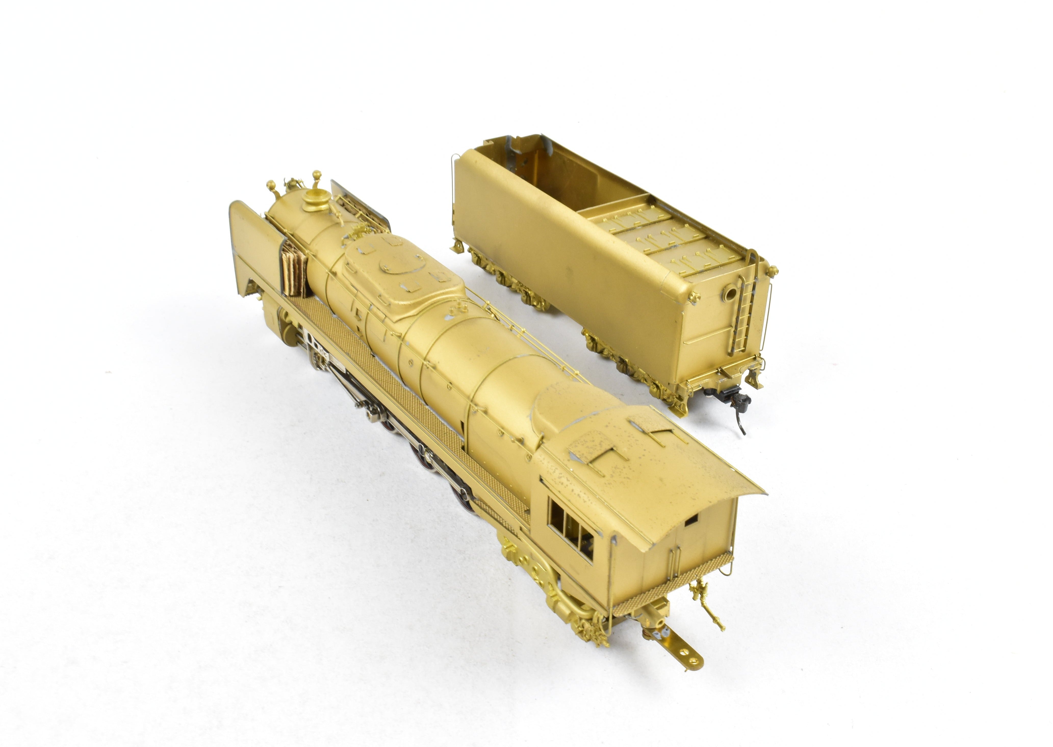 HO Scale Brass NPP Delaware & Hudson Class K - 62 4 - 8 - 4 Nickel - Plated Model
