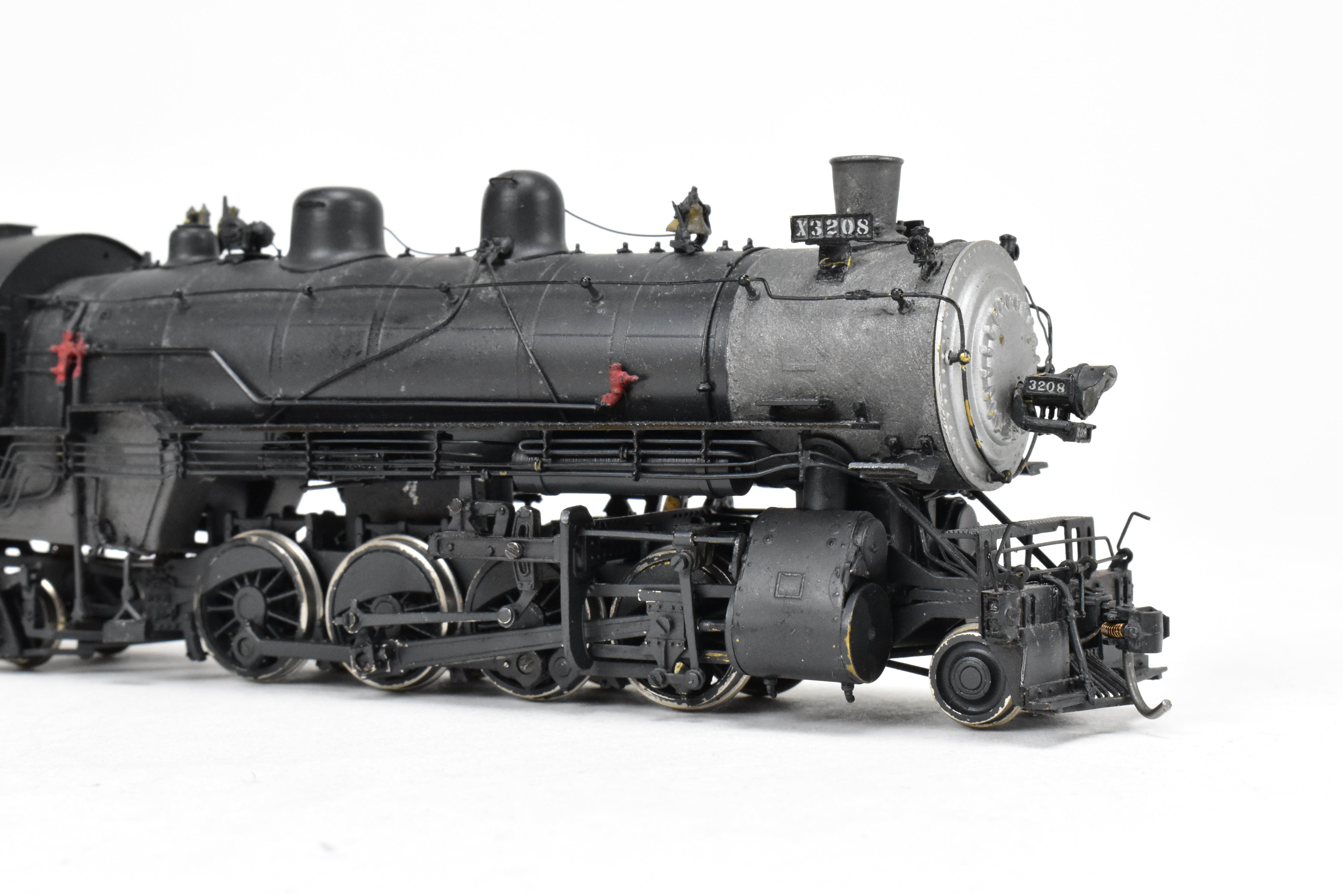 HO Brass Sunset Models SP - Southern Pacific MK - 2 2 - 8 - 2 CP #3208 with Light Weathering