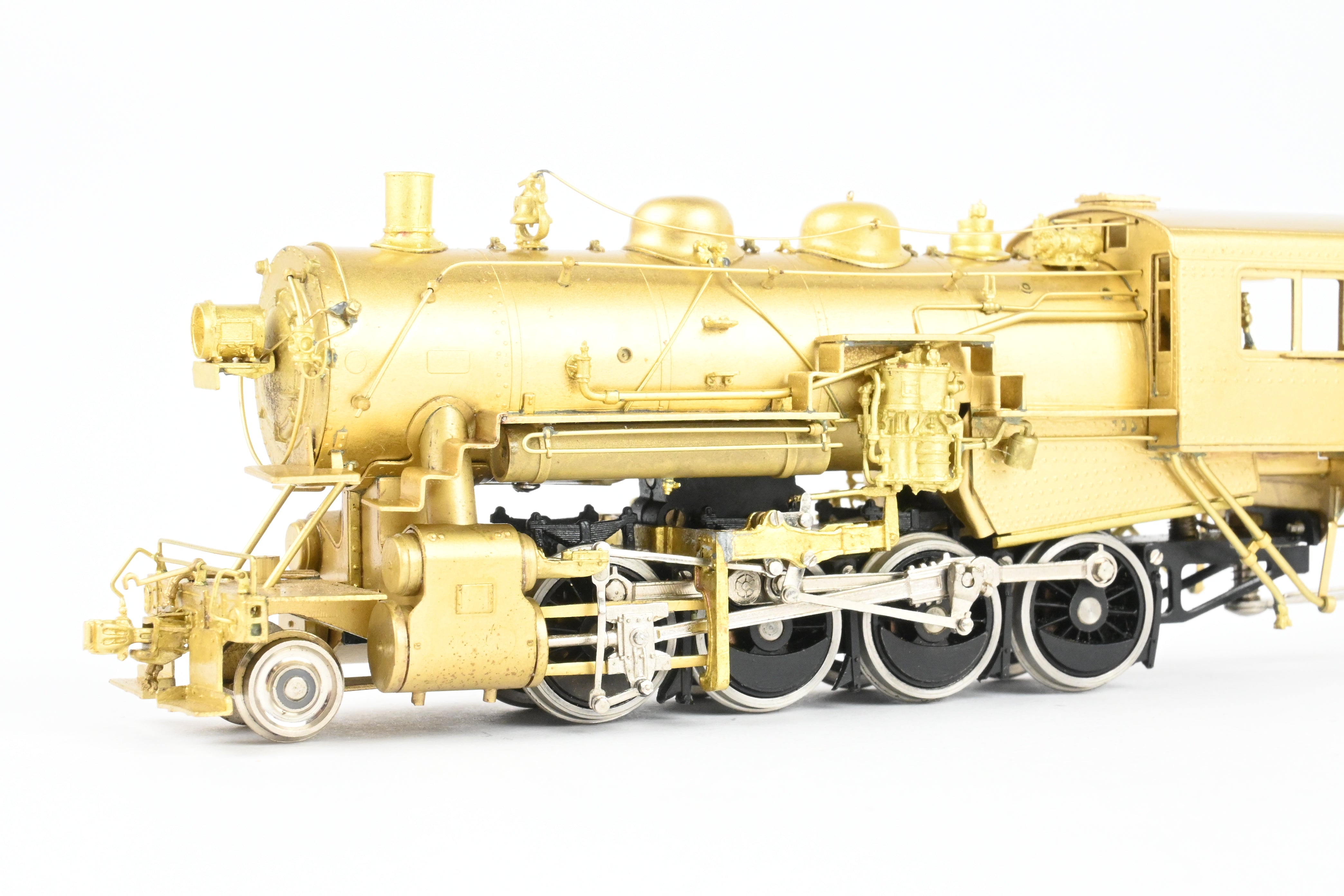 HO Brass NYO&W 2-8-0 Class W-1 Nickel Plated Locomotive with Side Air Pumps