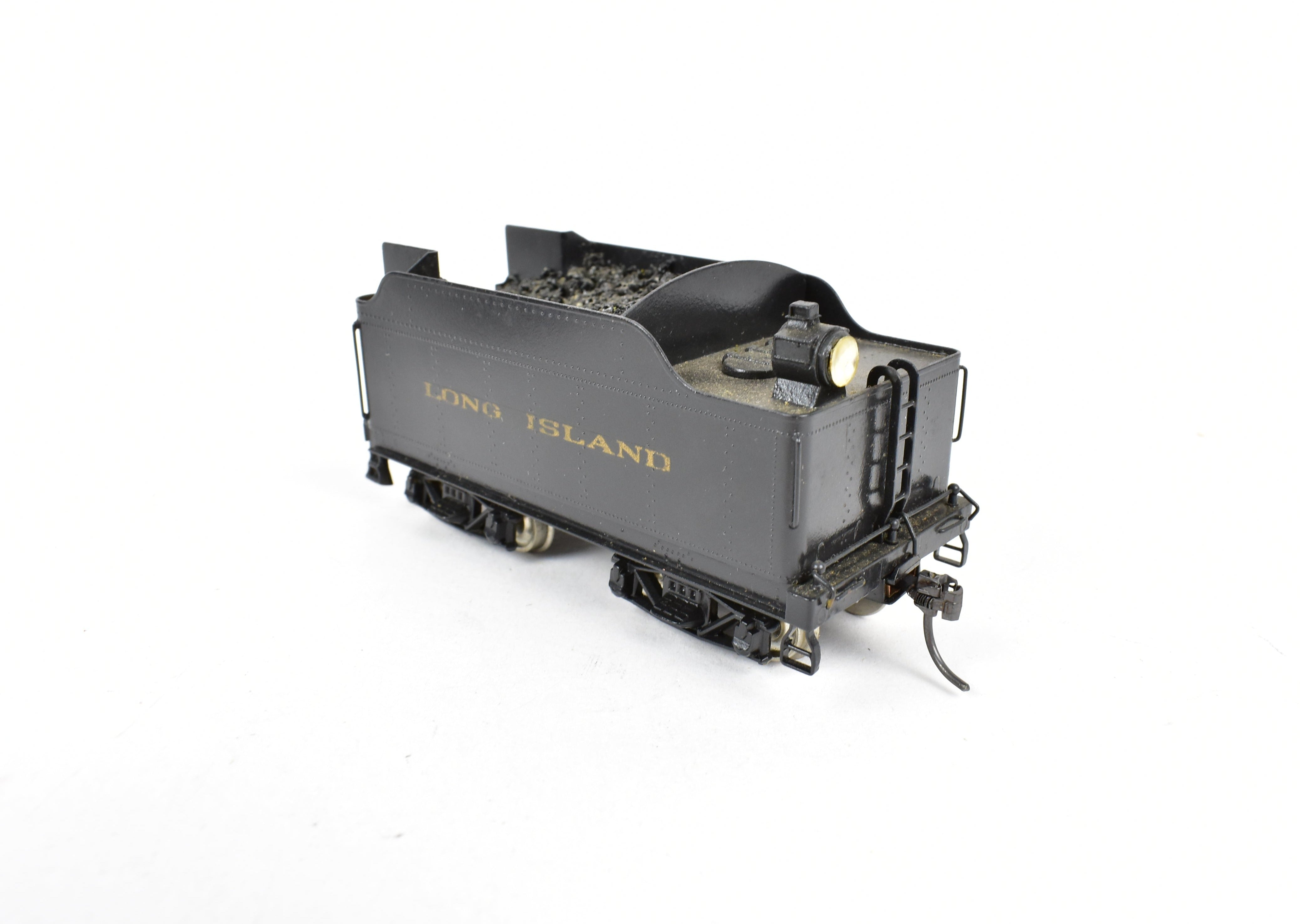 NJ Custom Brass LIRR - Long Island Railroad G - 53sd 4 - 6 - 0 Custom Painted HO Model with Shelf - Wear Box